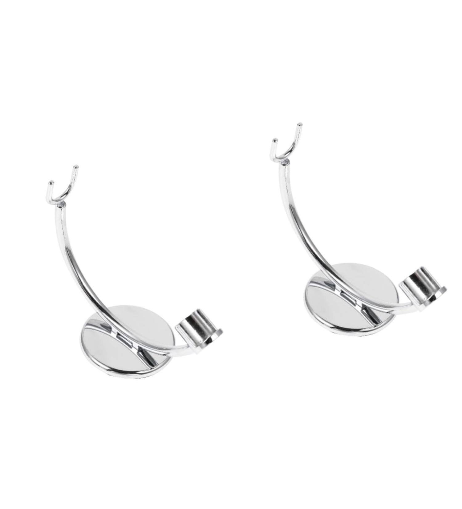 Beavorty 2 STK Brush Holder - Stainless Steel Razor Brush Organizer & Stand for Stable Grooming - Buy Online on GoSupps.com