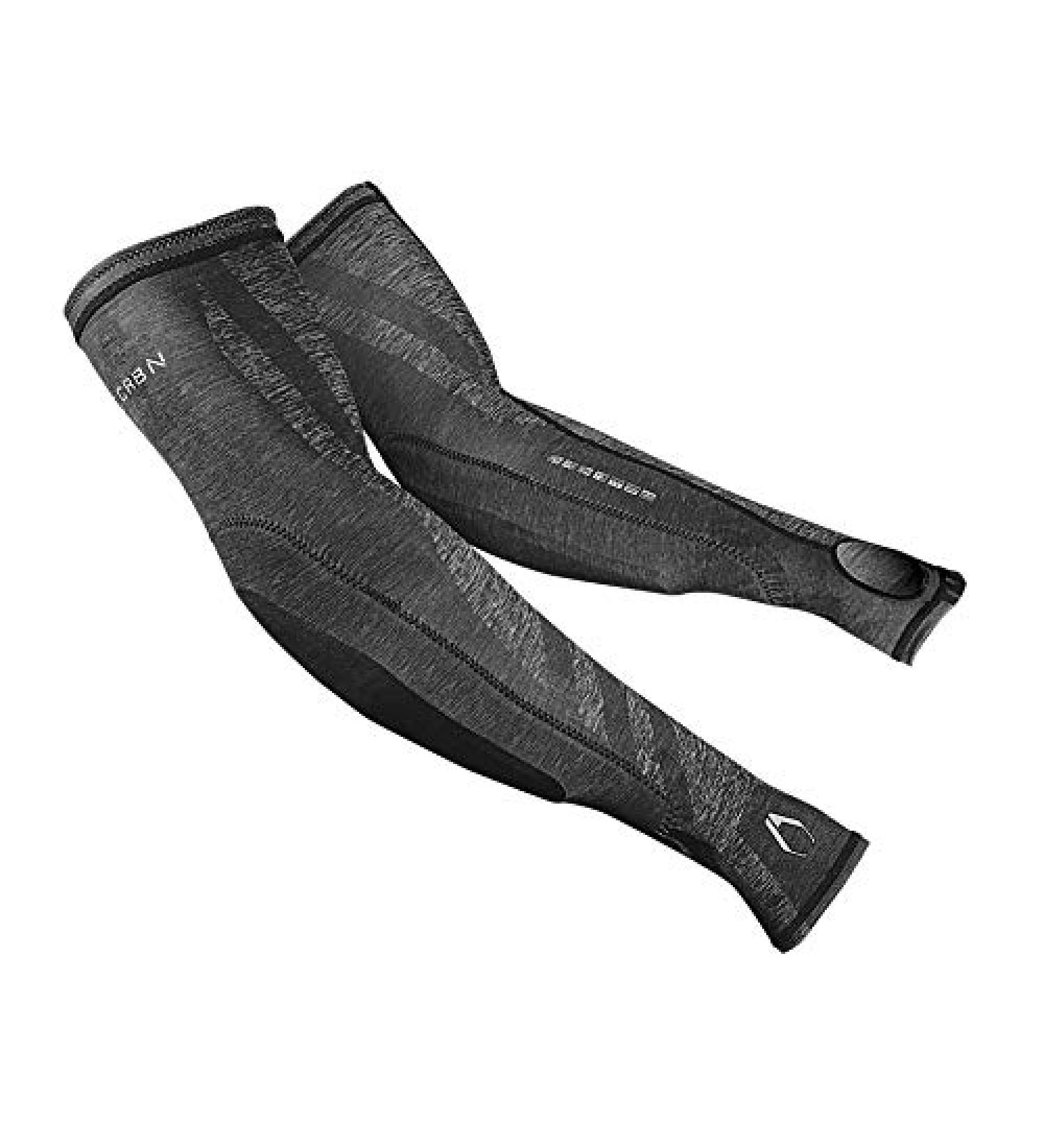 CRBN SC Elbow pad - Lightweight Pro Level Elbow Protection (Large - Gray)
