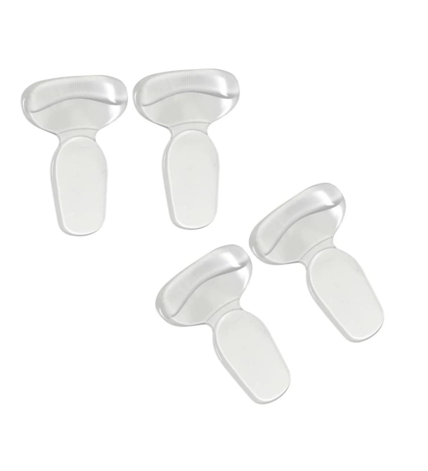 5 Pairs Silicone Gel Heel Grips - Anti-Slip Shoe Inserts & Transparent Pads for Ultimate Comfort - Buy Online on GoSupps.com