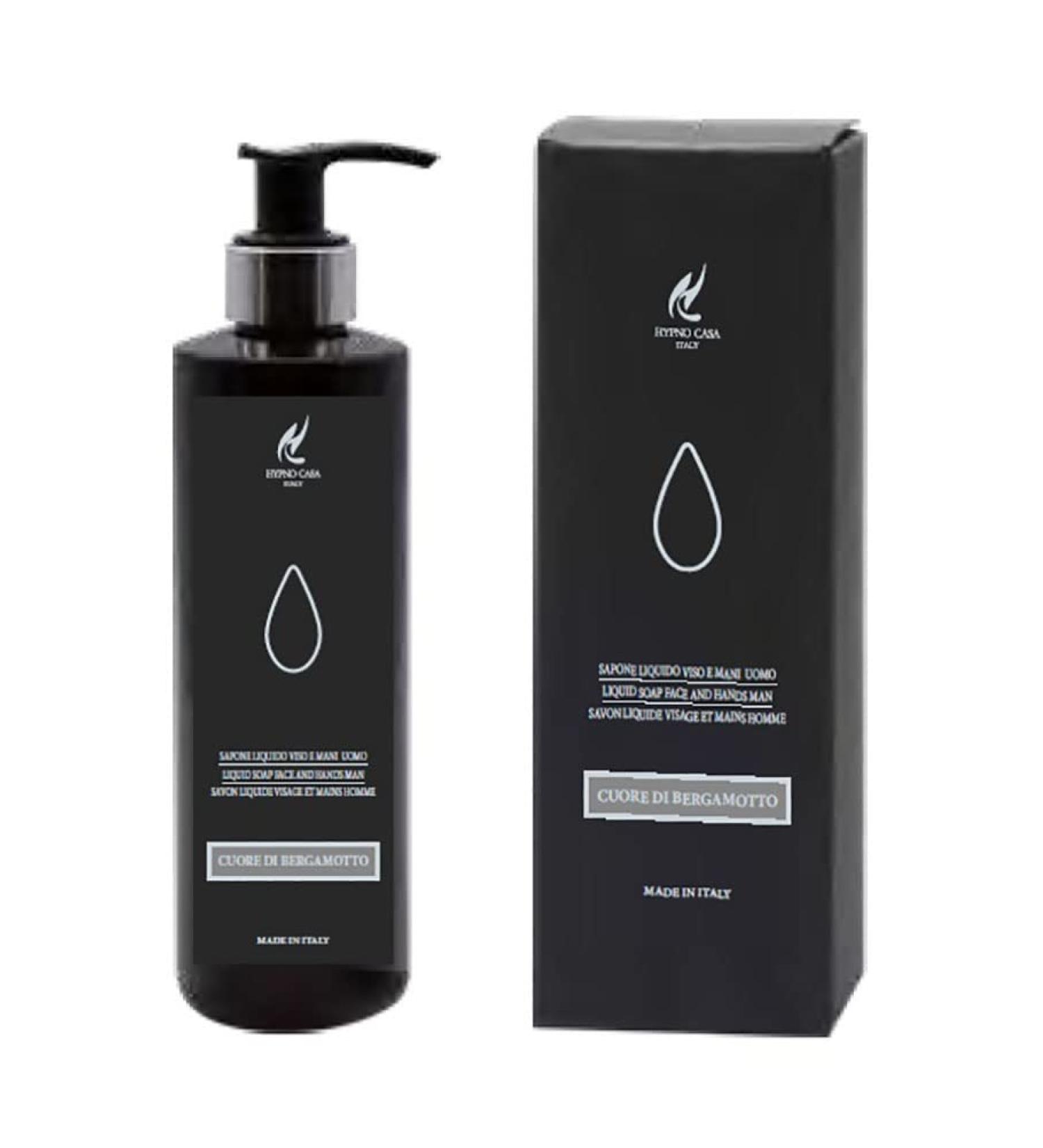 Italscent Hypno Casa Liquid soap with dispenser men Bergamotte 250 ml - Buy Online on GoSupps.com