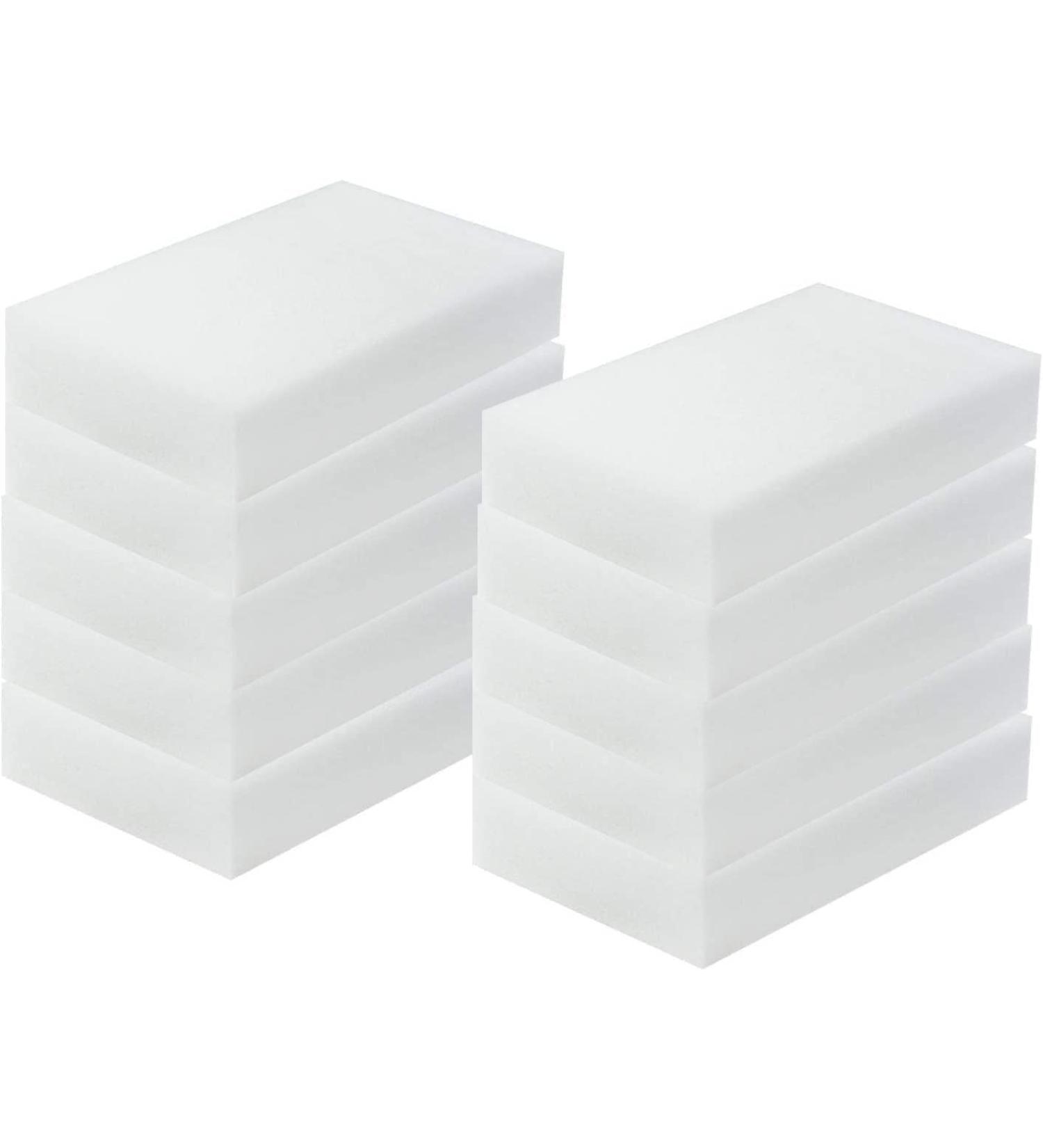 4pcs White Sponge High Density Dish Washing Melamine Cleaning Dishes Eraser Sponge Melamine Pad Clean Household carp Eraser Scrubber Household Keeps Eraser Cleaner Large Freshwater weedless sp White 10pcs - Buy Online on GoSupps.com