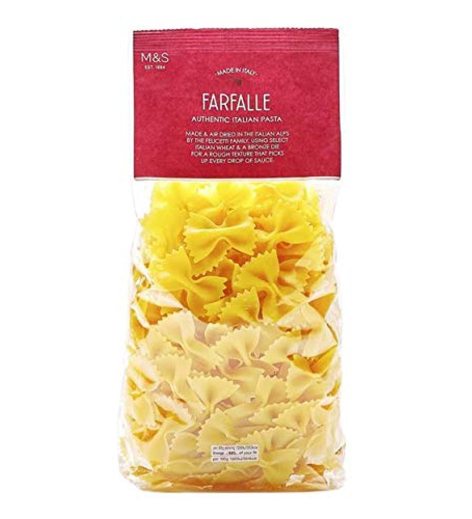 M&M's Farfalle Pasta 500g made in Italy Marks & Spencer