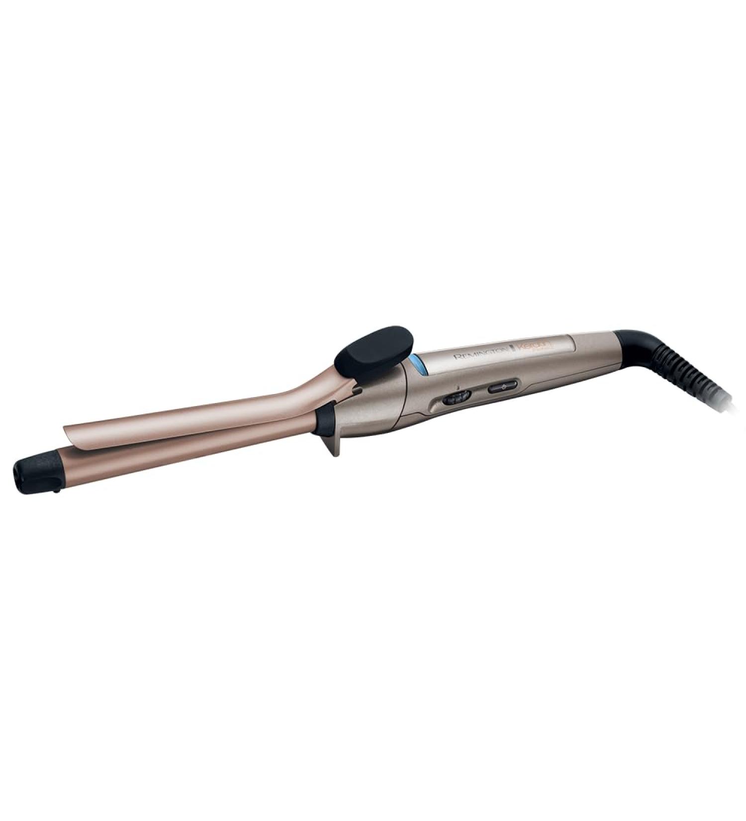 Remington CI5318 Curling Iron - Small Curls 19mm with Keratin Protect & Almond Oil 210 C High-Quality Ceramic Coating Perfect for Defined Ringlets & Natural Curls - International Shipping Available - Buy Online on GoSupps.com