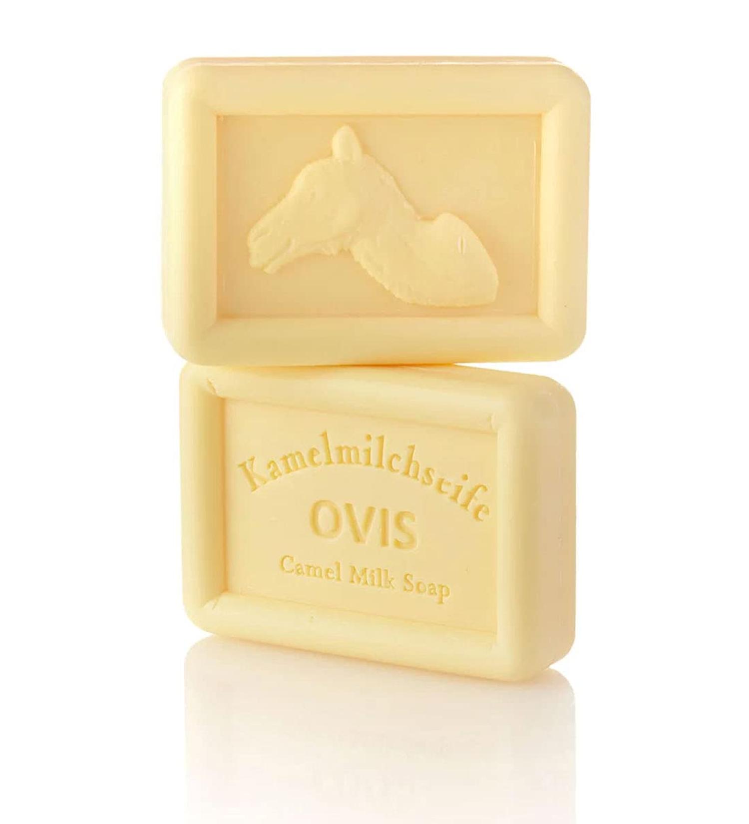 Ovis Ovis Hansen 103120 Camel Milk Soap Square 100 g 8.5 x 6 cm