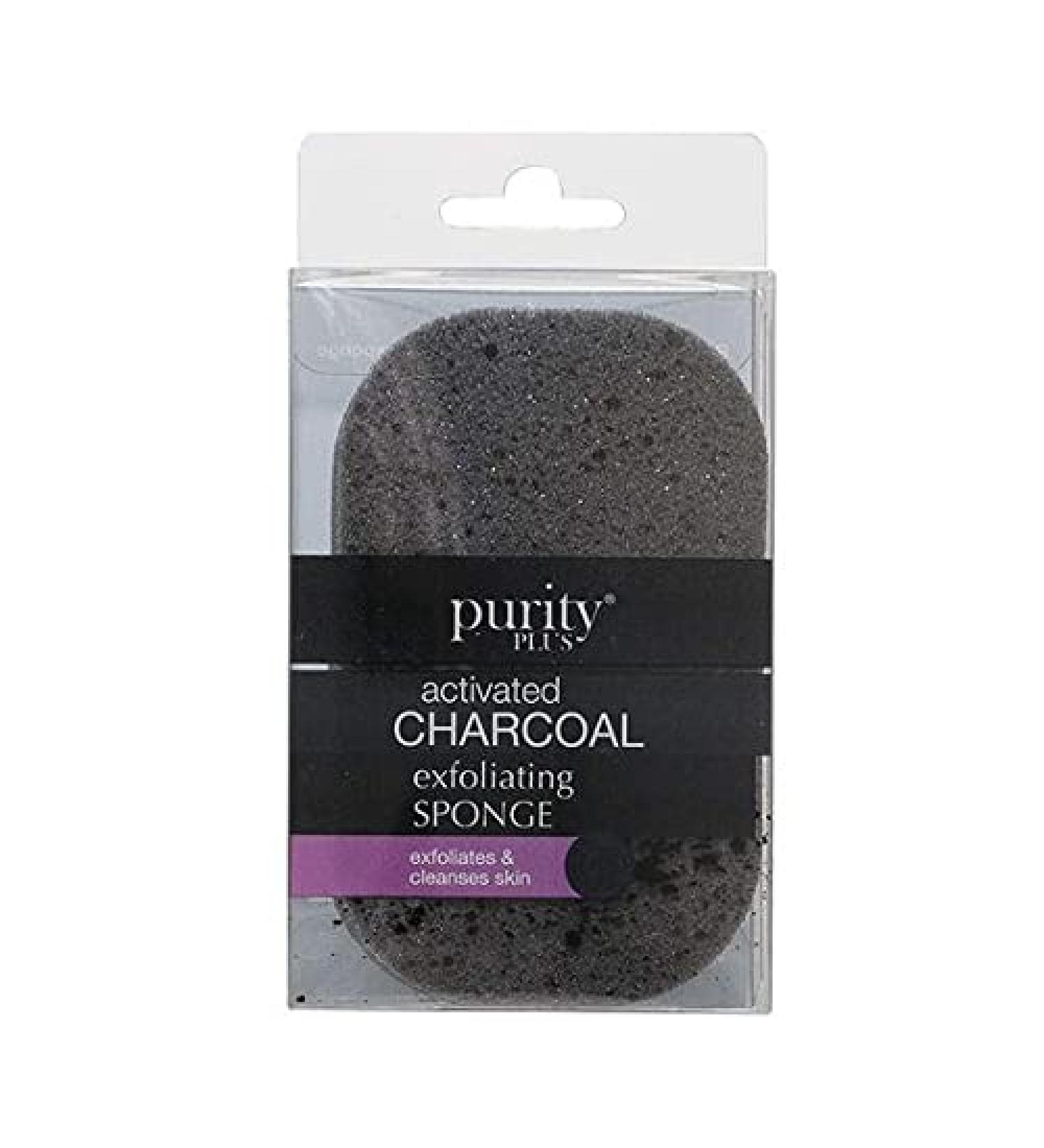 Charcoal Activated Exfoliating Sponge