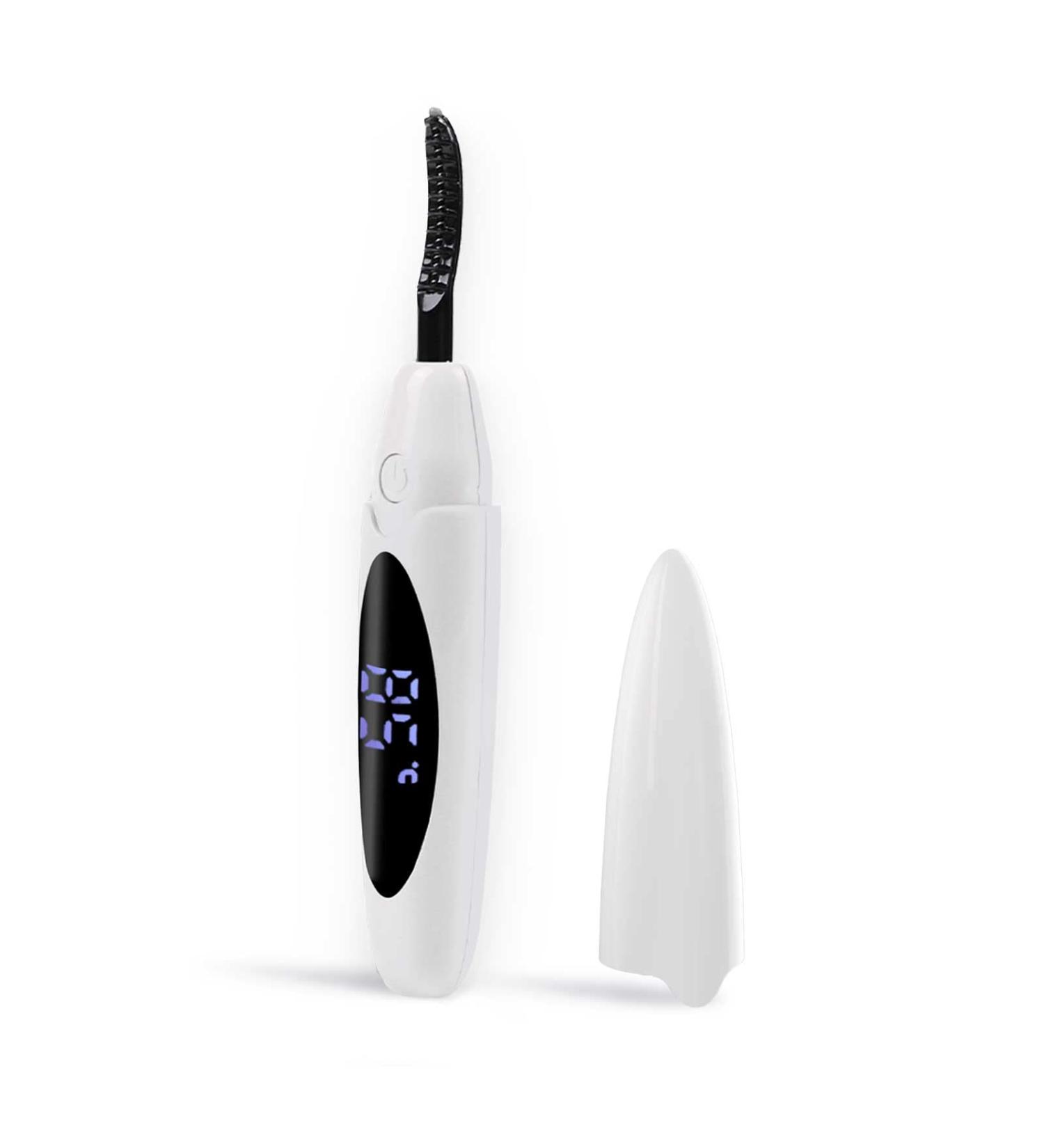 Heated Eyelash Curlers Portable Heated Lash Curler Heated Eyelash Curler Intelligent Power 0ff Makeup Electric Eyelash Curler with Eyelash Comb 24 Hours Long Lasting - White/831 (Color : White Si X6132MM White - Buy Online on GoSupps.com