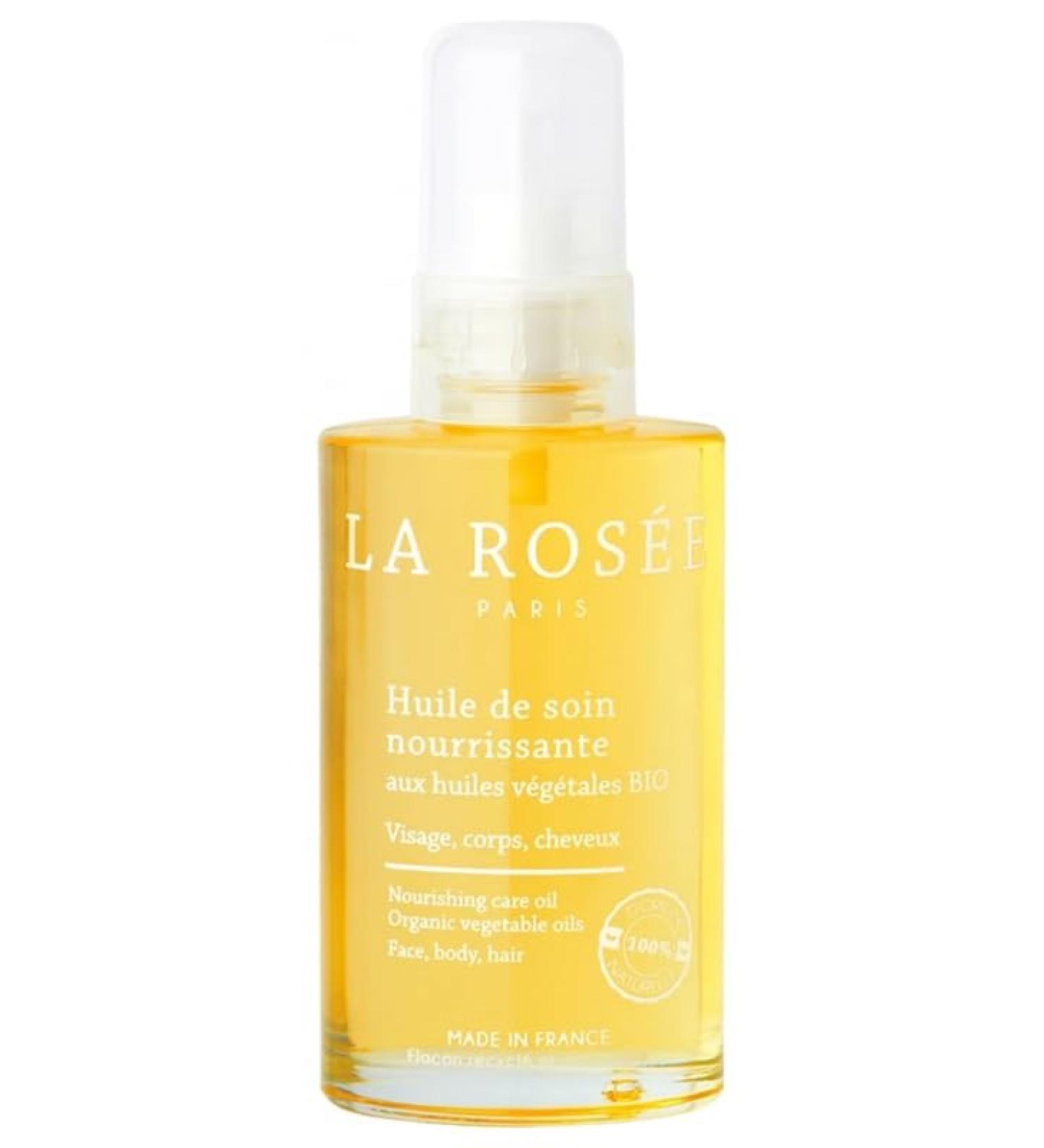 LaRosee Nourishing care oil with organic vegetable oils 100 ml Face body hair