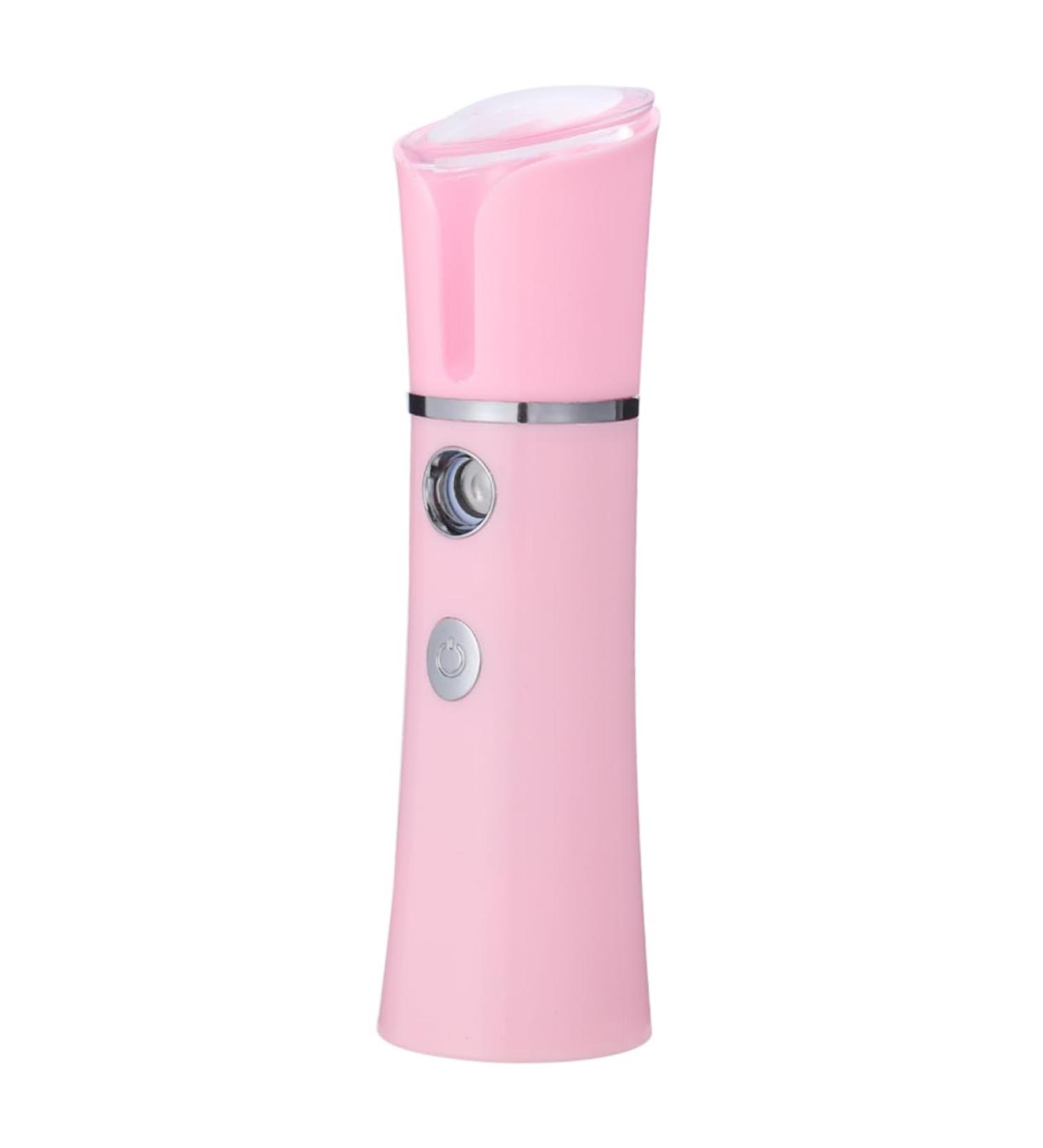 Angoily 1pc Pink Charging Hydrator Spray Evaporator Handheld Face Nano Humidifier Usb Cold 14.1x2.6cm - Buy Online on GoSupps.com
