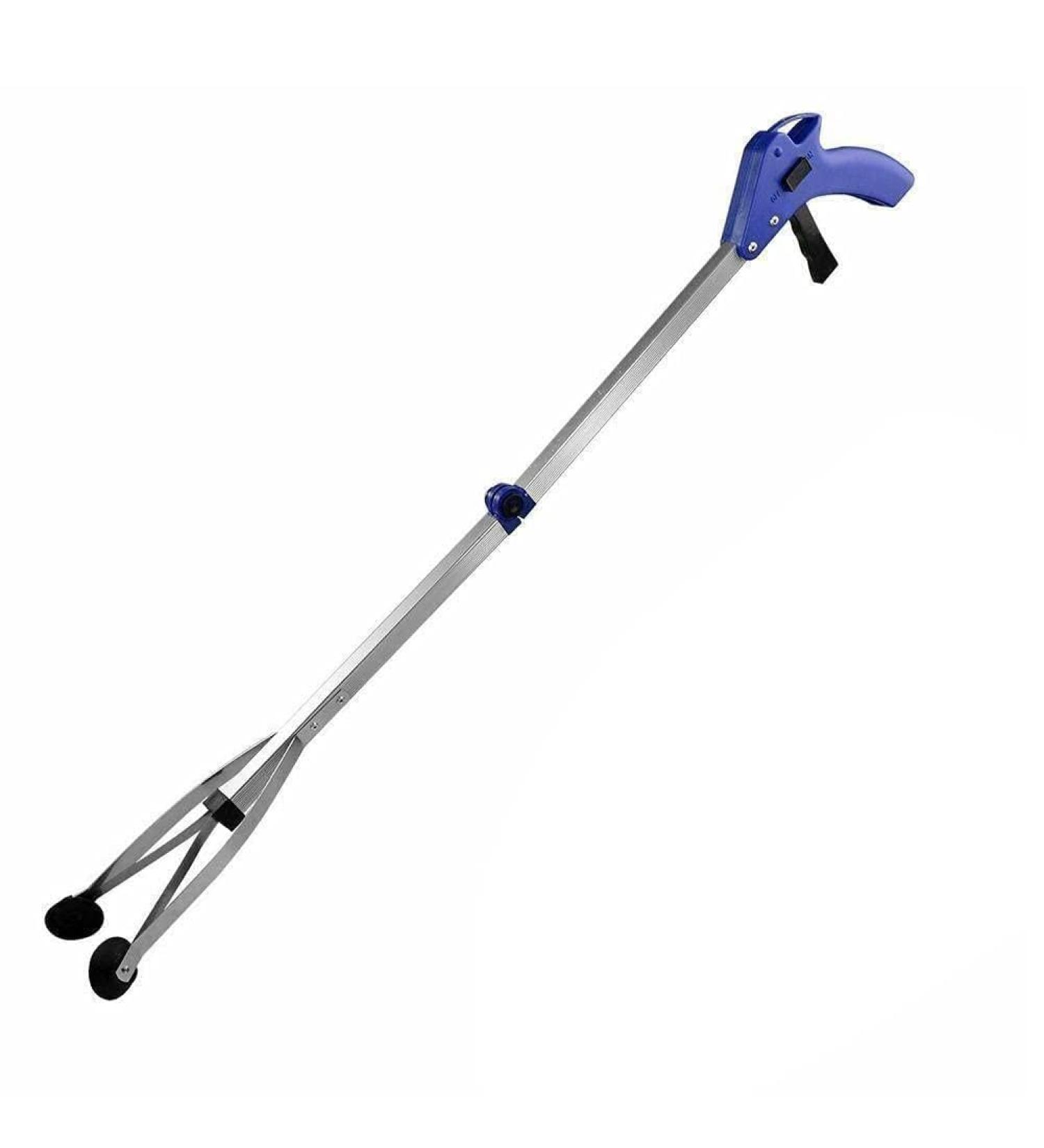 Household Garbage Picker Folding Trash Grabber Garden Leaves Pet Waste Pick Up Plier Dung Sanitary Clips Cliptool Cleaning Pet Blue - Buy Online on GoSupps.com