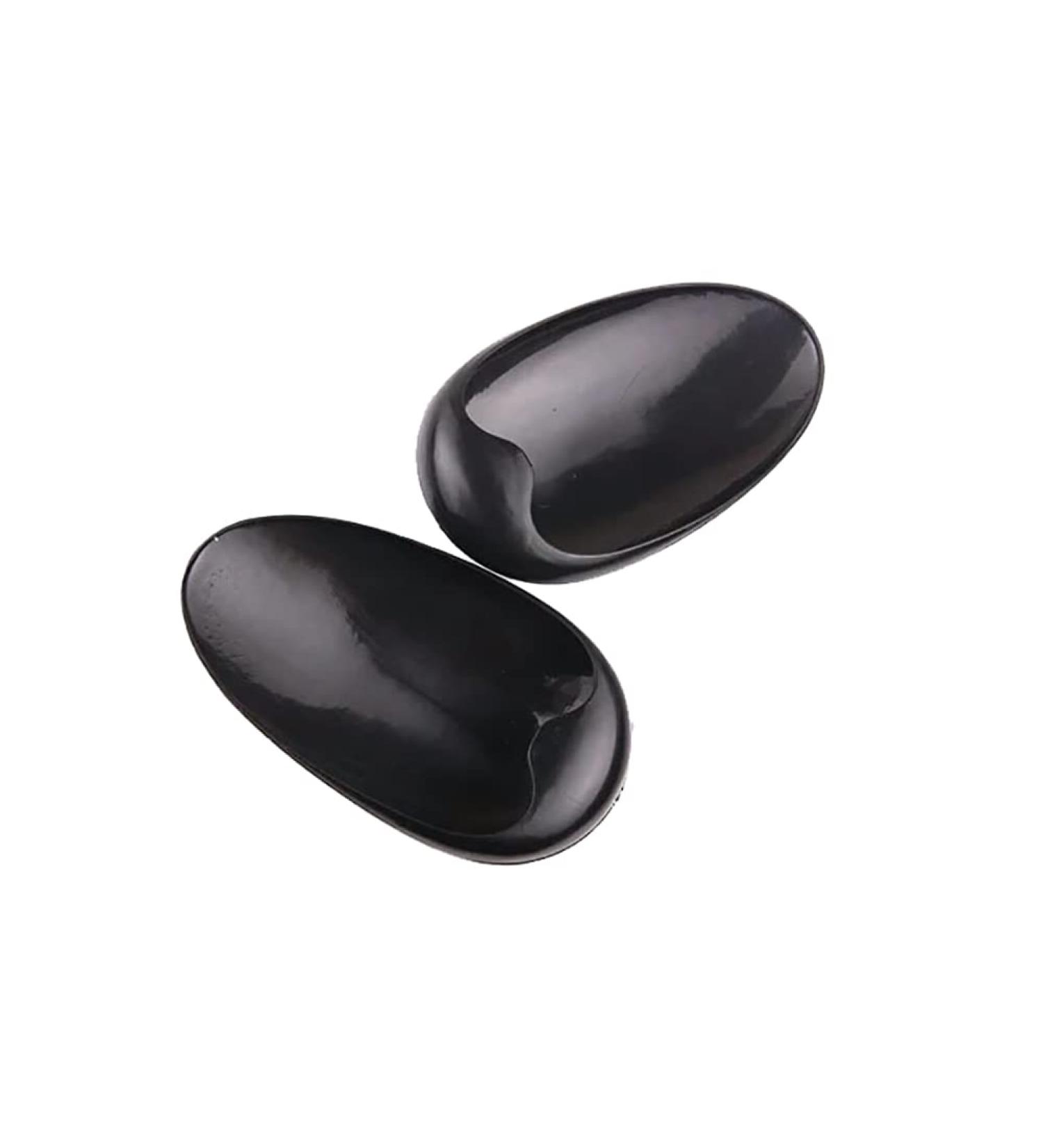 10 Pairs Black Plastic Ear Cover - Waterproof Ear Caps for Hair Coloring - Salon Ear Protectors - Buy Online on GoSupps.com