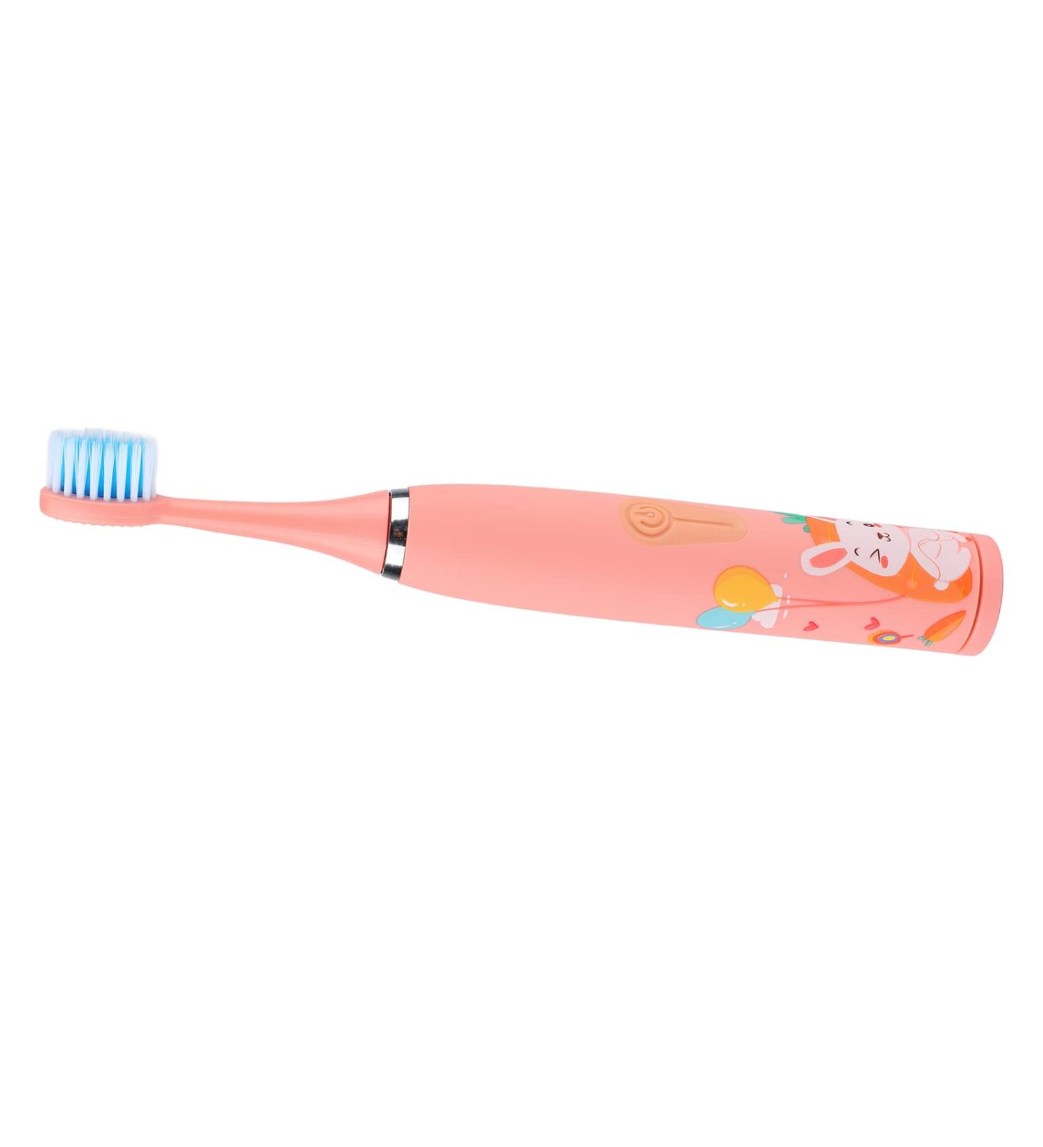 Electric Toothbrush for Adults & Kids - 4-Speed Whitening 8 Brush Heads USB Rechargeable Waterproof Pink - Buy Online on GoSupps.com