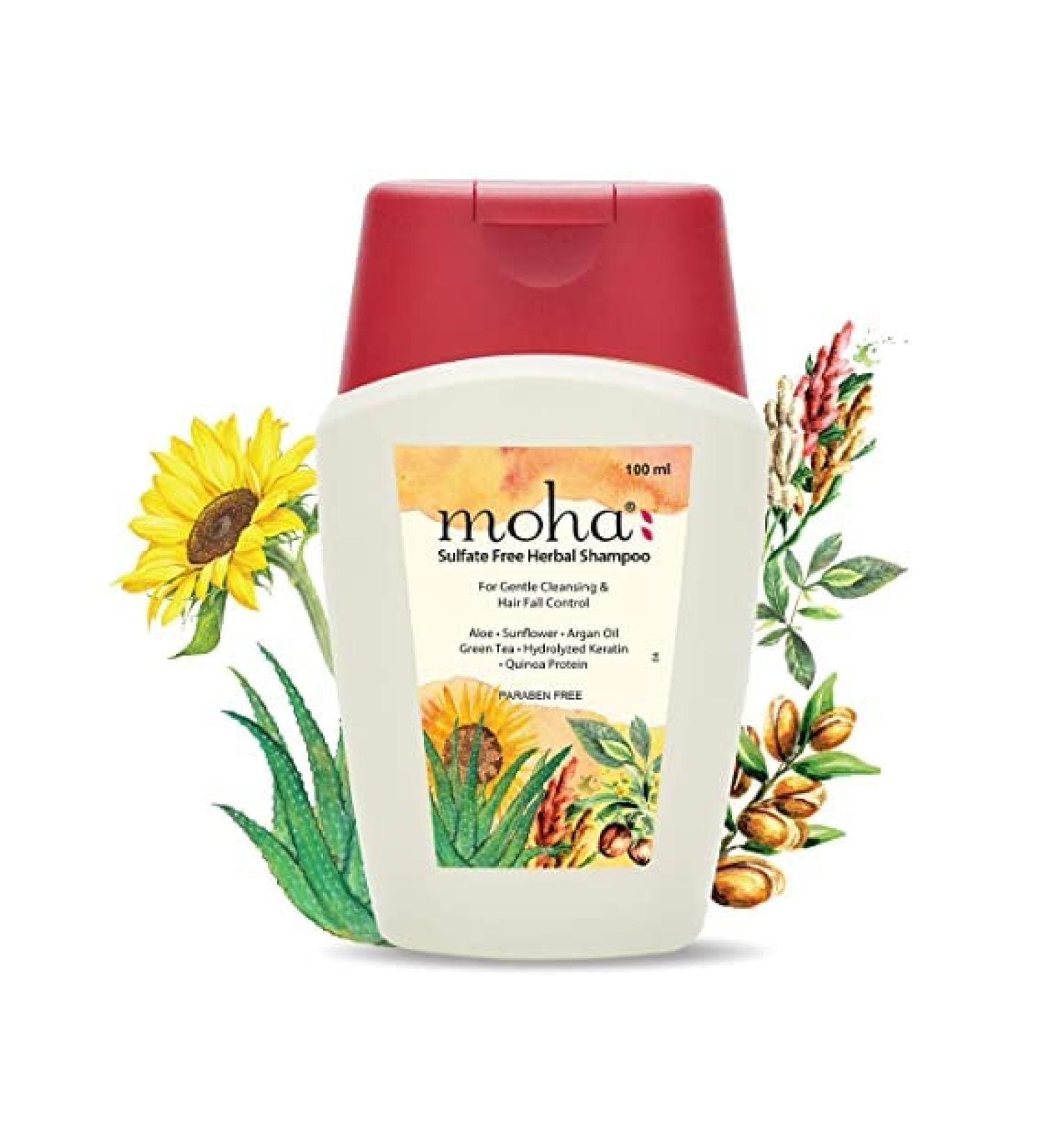 Moha Shampooing base de plantes 100 ml - Buy Online on GoSupps.com