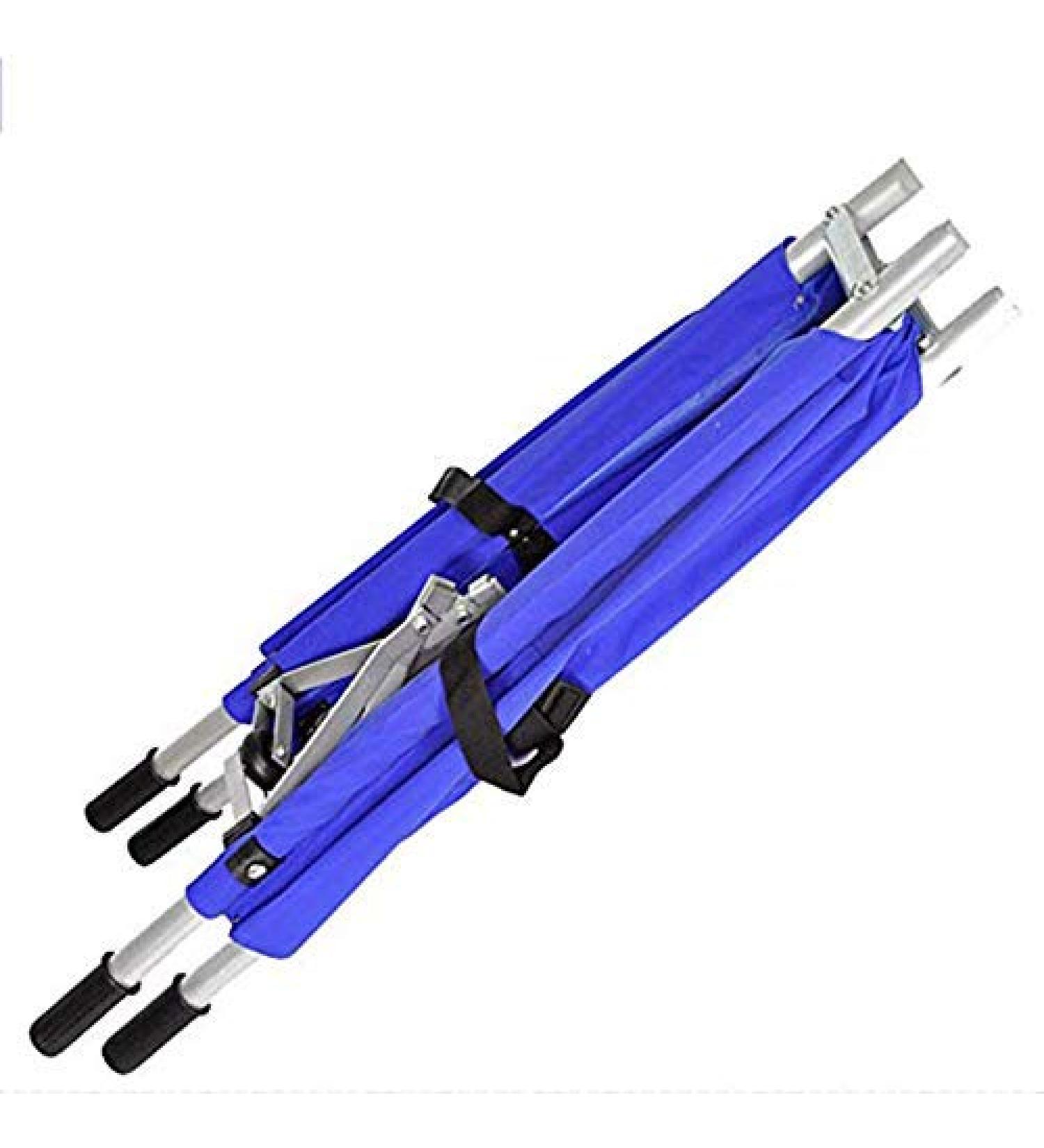 Emergency Rescue Flat Foldaway Portable Stretcher with 2 Wheels - for Hospital Clinic Home Sports Venues Ambulance - Weight Capacity 350 lb - Buy Online on GoSupps.com