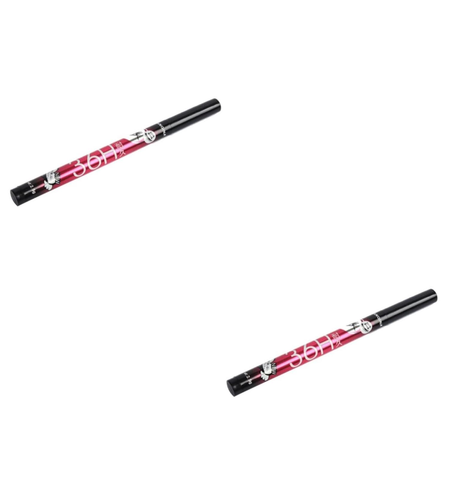 Healvian 2pcs Eyeline Liquid Pencil Waterproof Liquid Eyeliner Liquid Eyeliner Pencil Eyeliner Liquid Pen - Buy Online on GoSupps.com