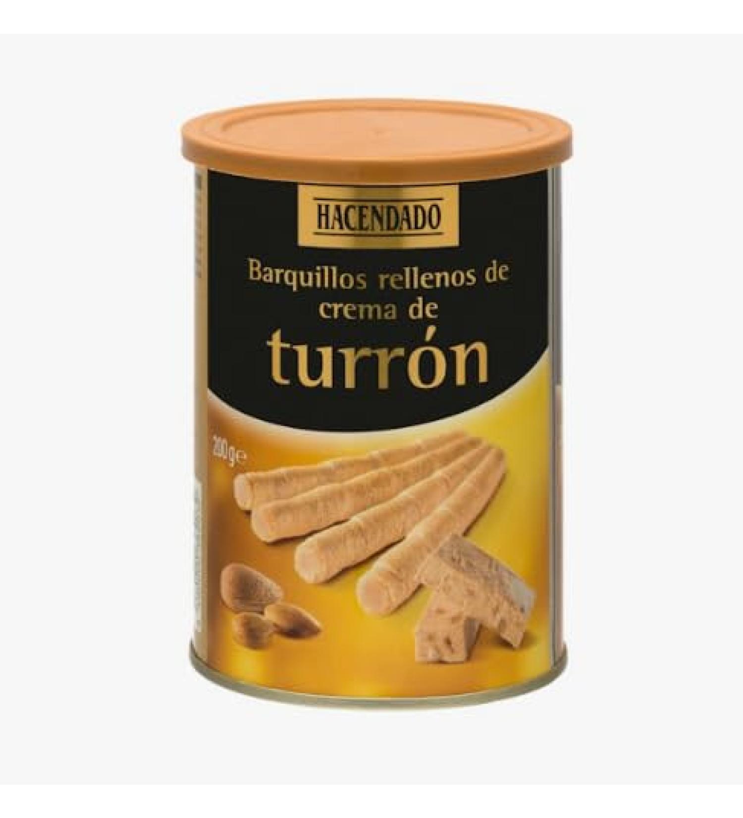 Barquillos fourr s la cr me de nougat Hacendado Lot de 3 x 200 g