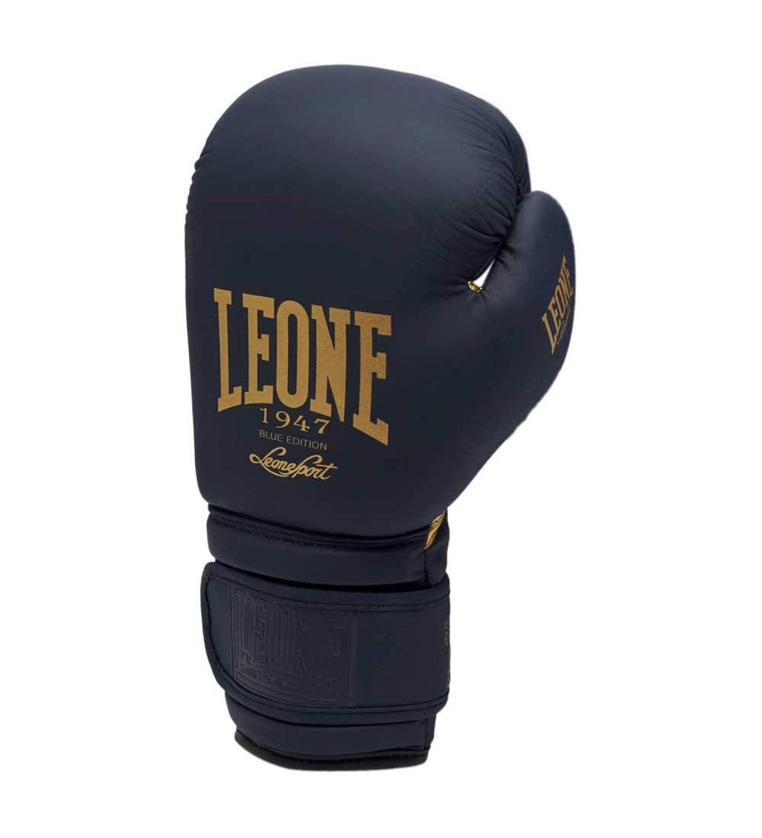 LEONE 1947 Boxing Gloves - Blue Edition 14 OZ for Unisex Adults | Premium Quality | International Shipping Available - Buy Online on GoSupps.com