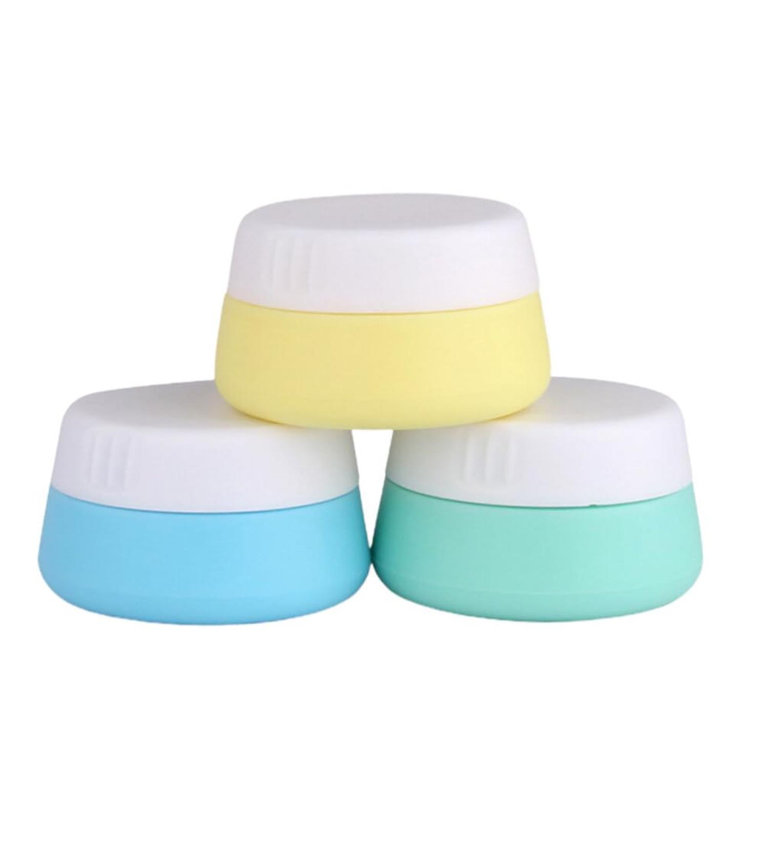 EXCEART cosmetic sample jars. Made from material safe and durable. 5.4x3.2cm