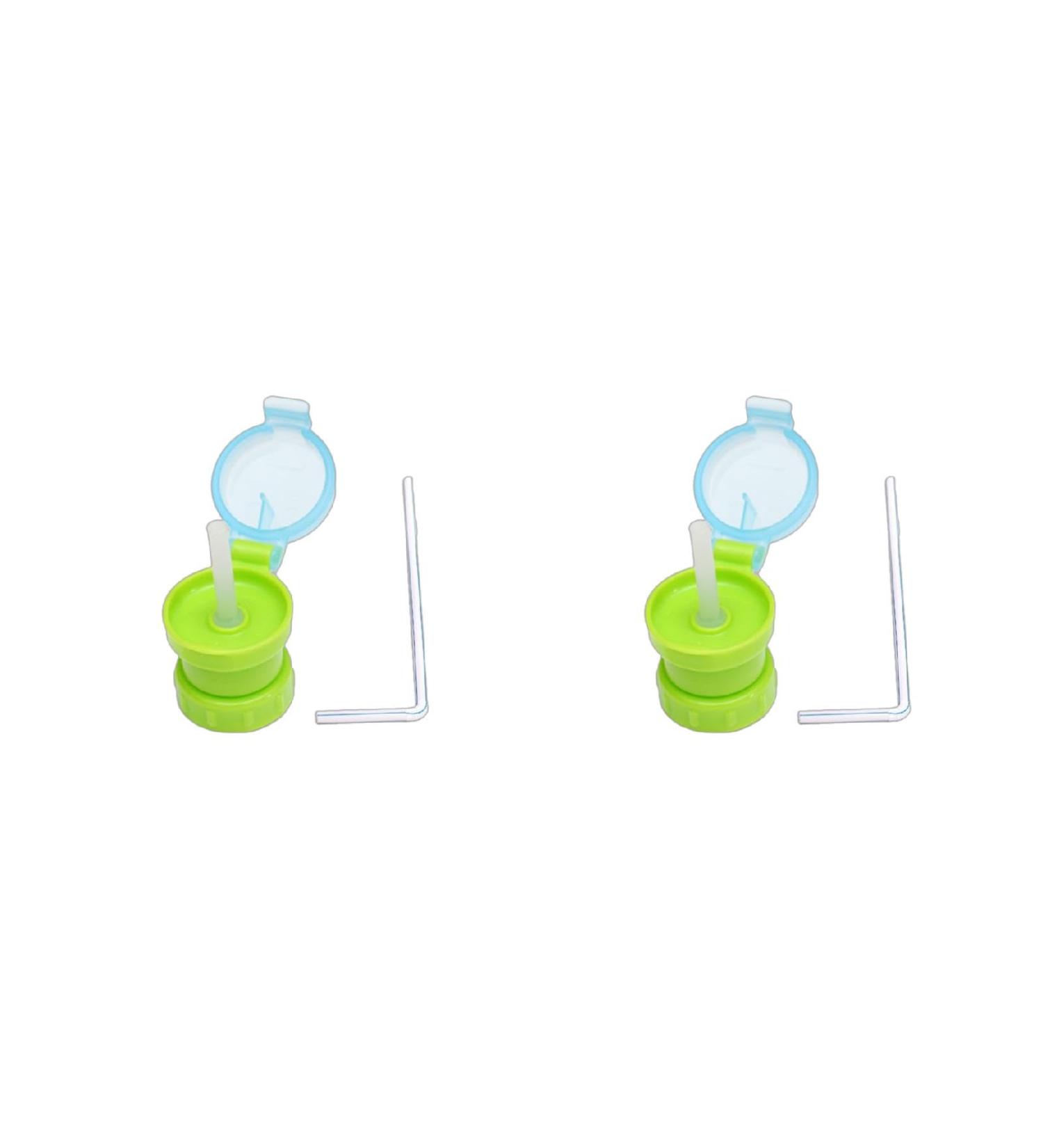 Spill Proof Water Bottle Straw Cap Portable SodaWater Bottle Twist Cover Cap with Straw for Children Bottle Cap Spout Adapter with Straw Protects Kids Mouth No Spill Silicone Water Bottle (JG2) - Buy Online on GoSupps.com