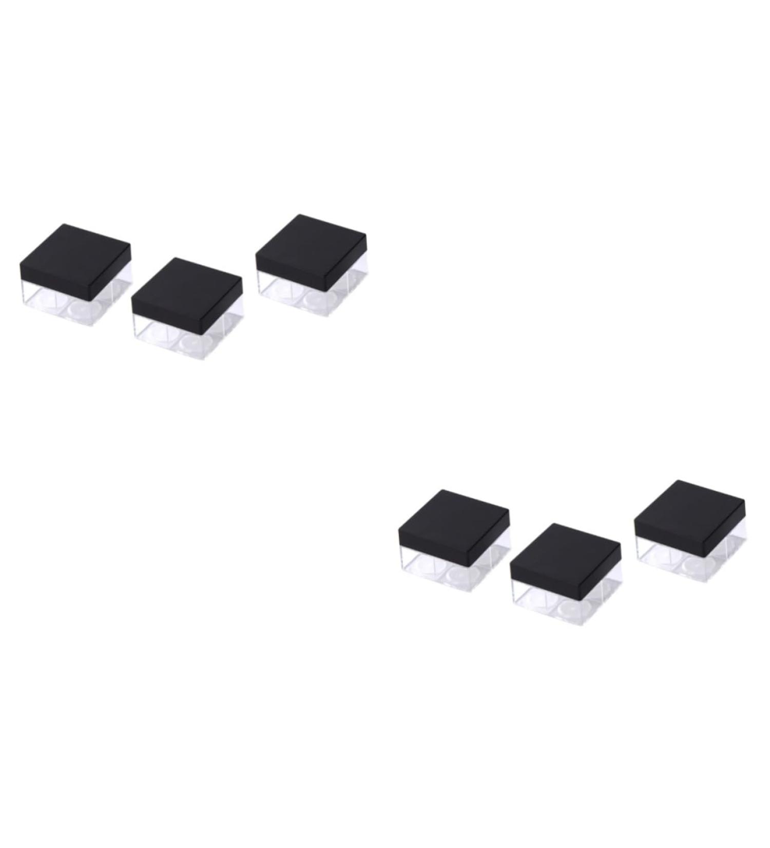 Balacoo 6 pcs Travelling Portable Case Makeup Without Bottle Four Grids Powder Puff Subage Square Loose Size 2x2pcs As Shownx2pcs - Buy Online on GoSupps.com