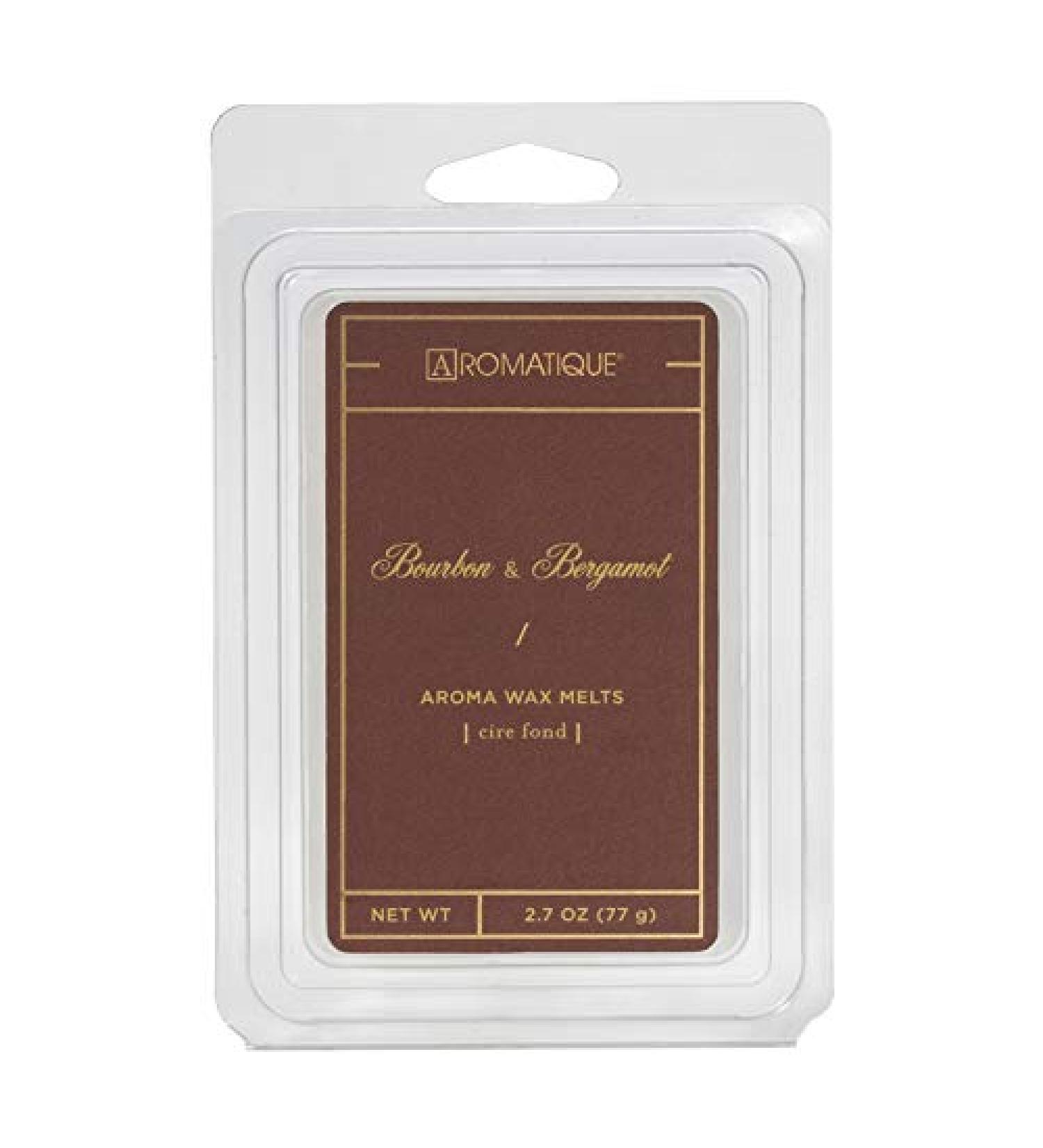 Aromatique Wax Melts Bourbon & Bergamot 2.7 oz Tray (1)