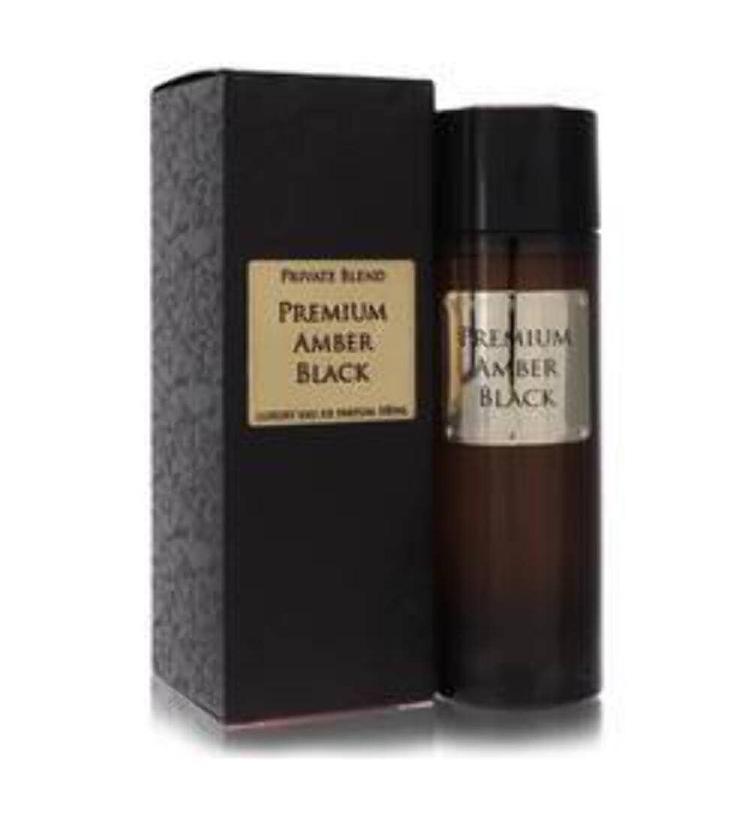 Private Blend Premium Amber Black 3.4 Oz 100ml Edp Spray