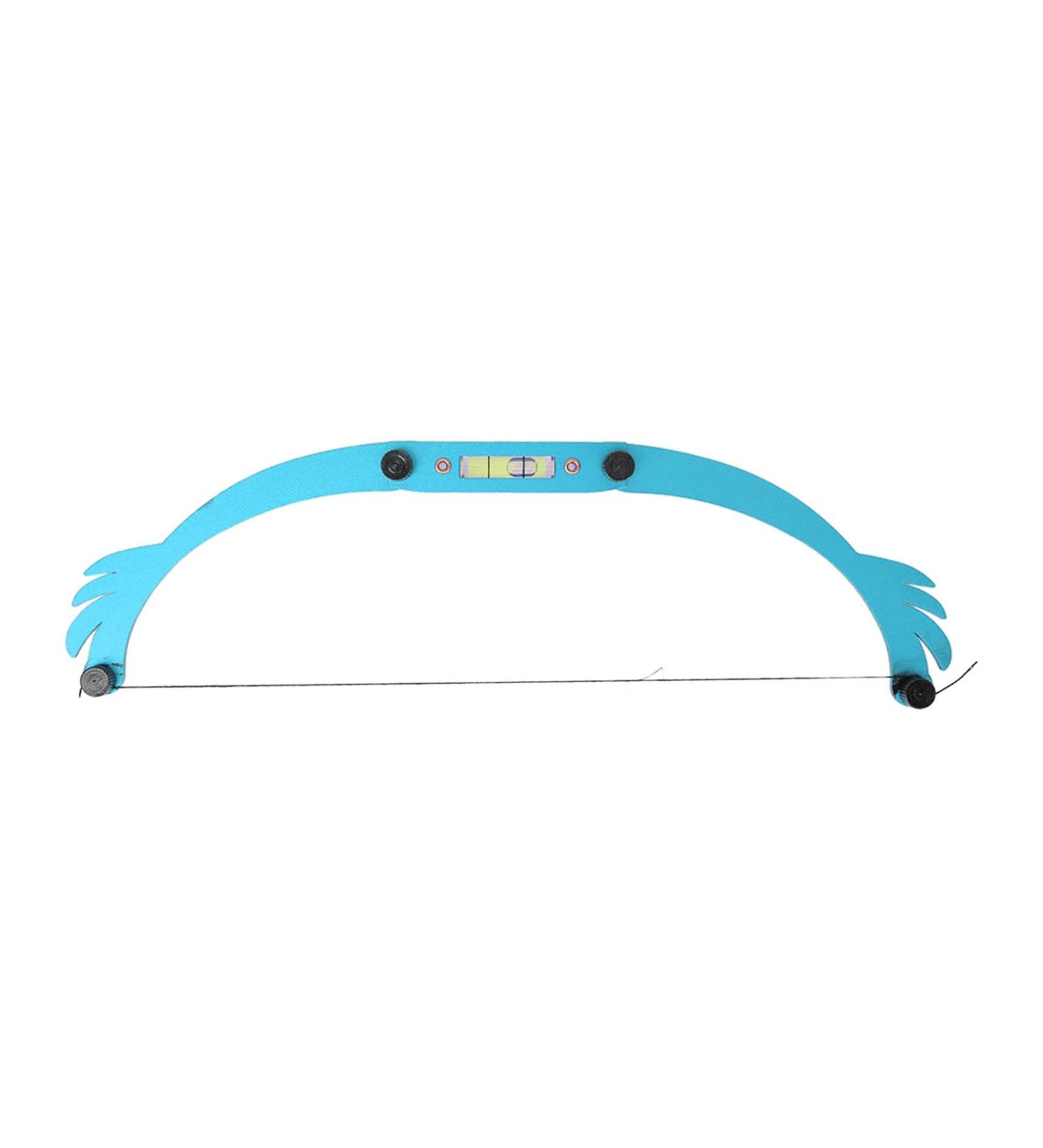 Eyebrow Mapping Tool Simple Adjustable Eyebrow Ruler Set Foldable for Salon (Blue) - Buy Online on GoSupps.com