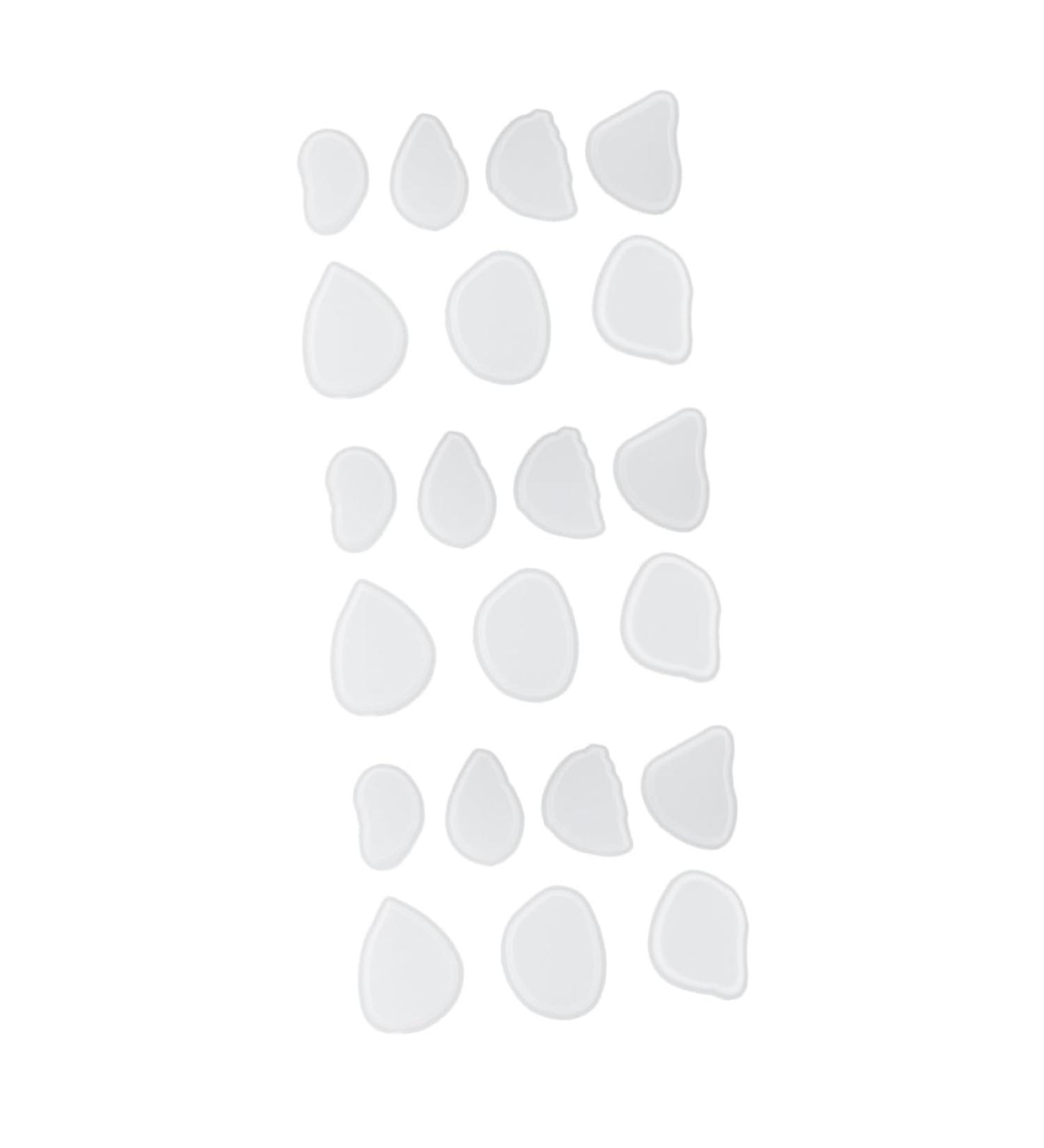 COHEALI 21 Pcs Epoxy Resin Silicone Molds Diy Epoxy Mold Diy Mold Pendant Accessories Tag Whitex3pcs 8X9CMx3pcs - Buy Online on GoSupps.com
