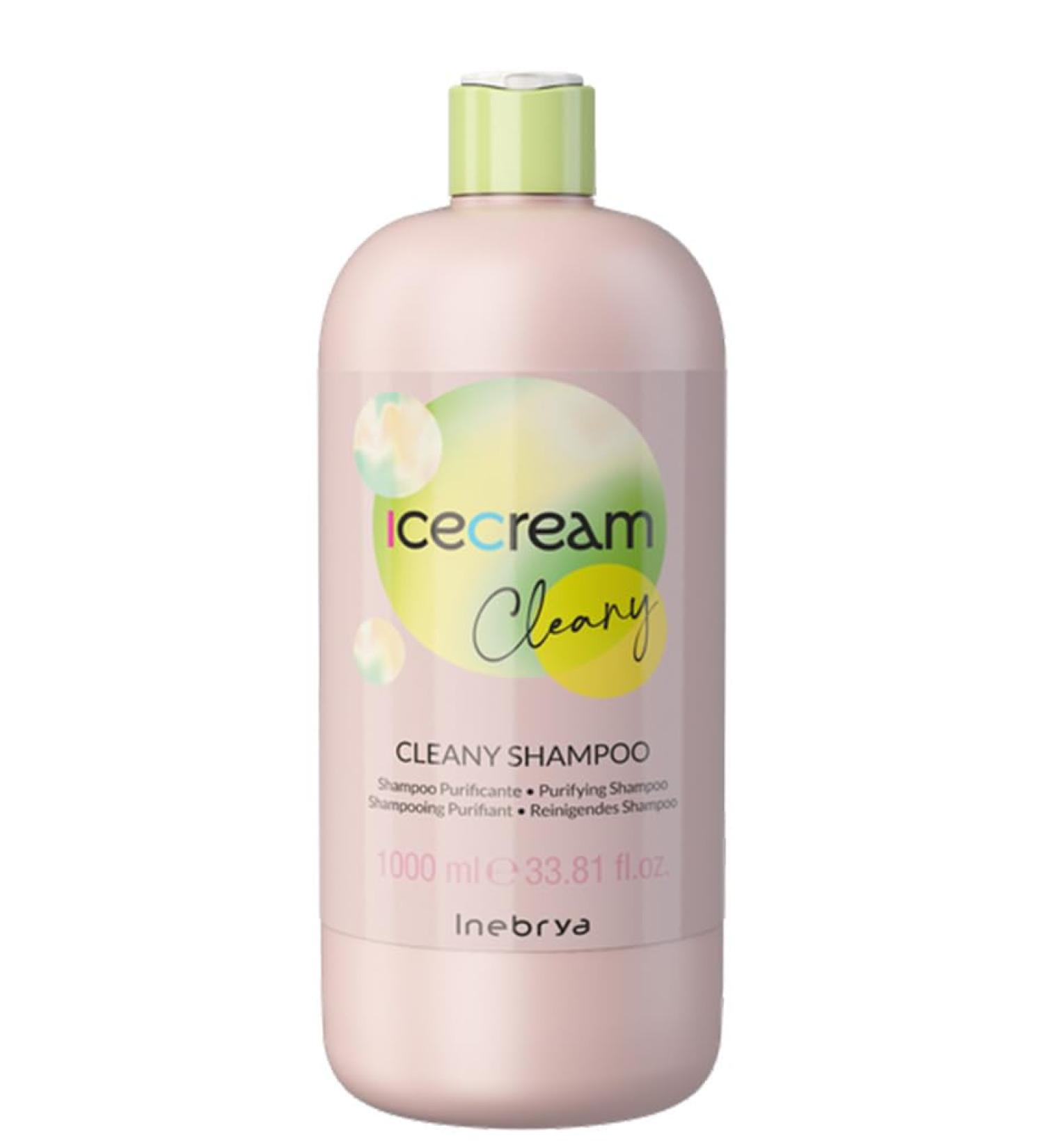 Inebrya Ice Cream Cleany purifying 1000ml, White