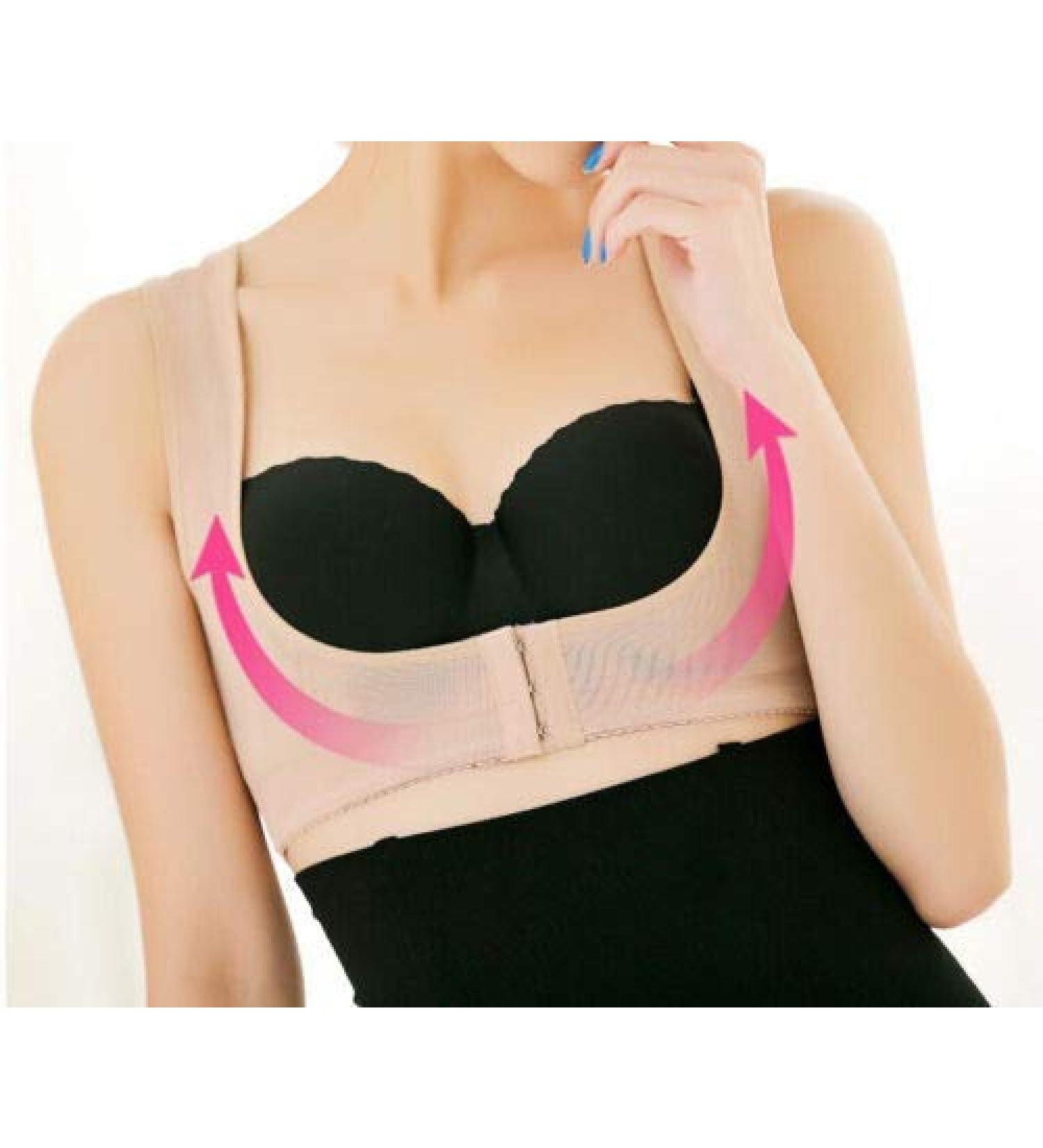 Back support Women Back Brace Support Belt pedic Back Posture Corrector Brace Posture Shoulder Corrector Back Straightener back Posture corrector (Beige X) Better life Beige S - Buy Online on GoSupps.com