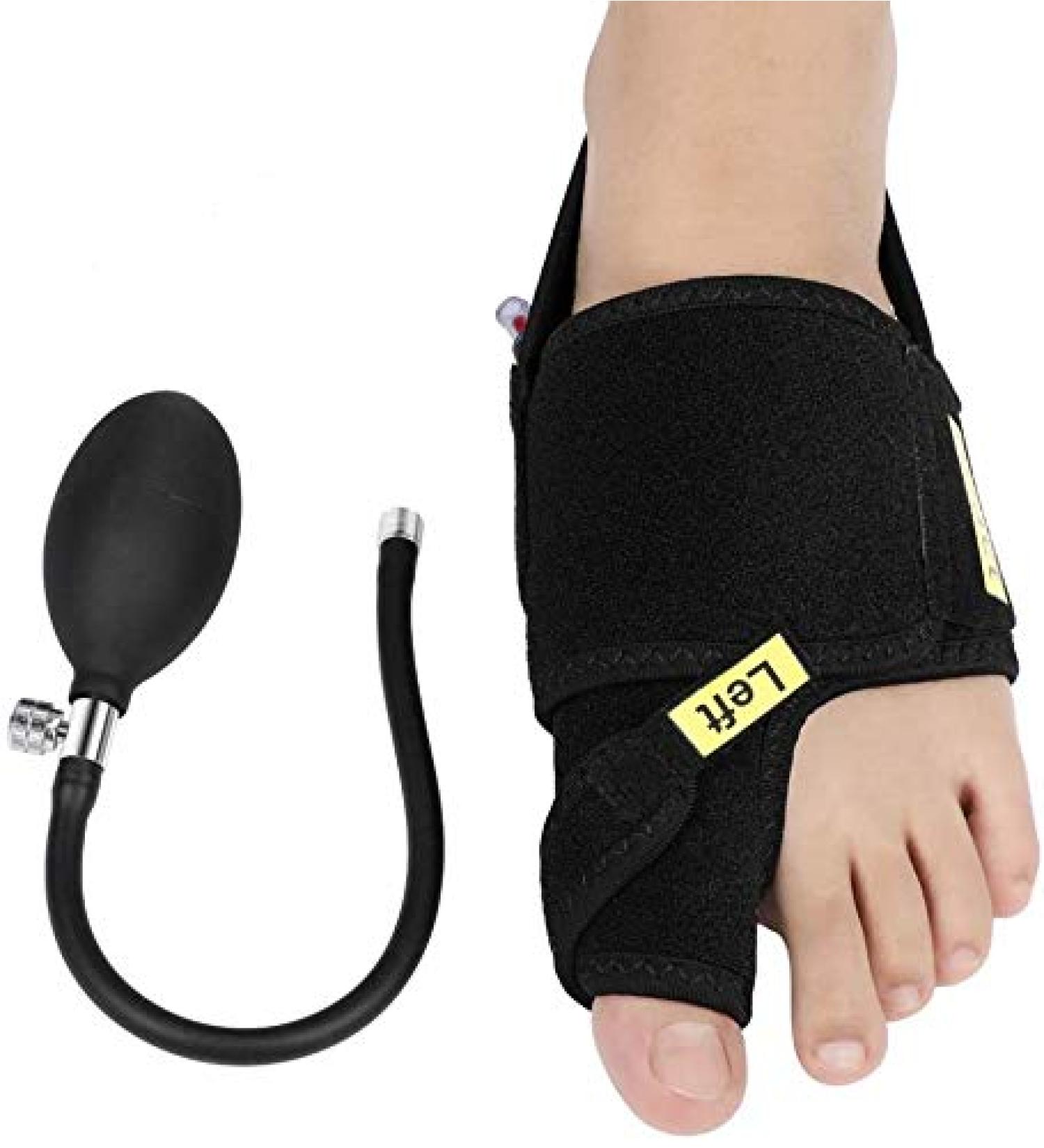 Buy Bunion Corrector for Women | Inflatable Big Toe Separator for Pain Relief | Orthopedic Splint & Non-Surgical Hallux Valgus Solution - Buy Online on GoSupps.com