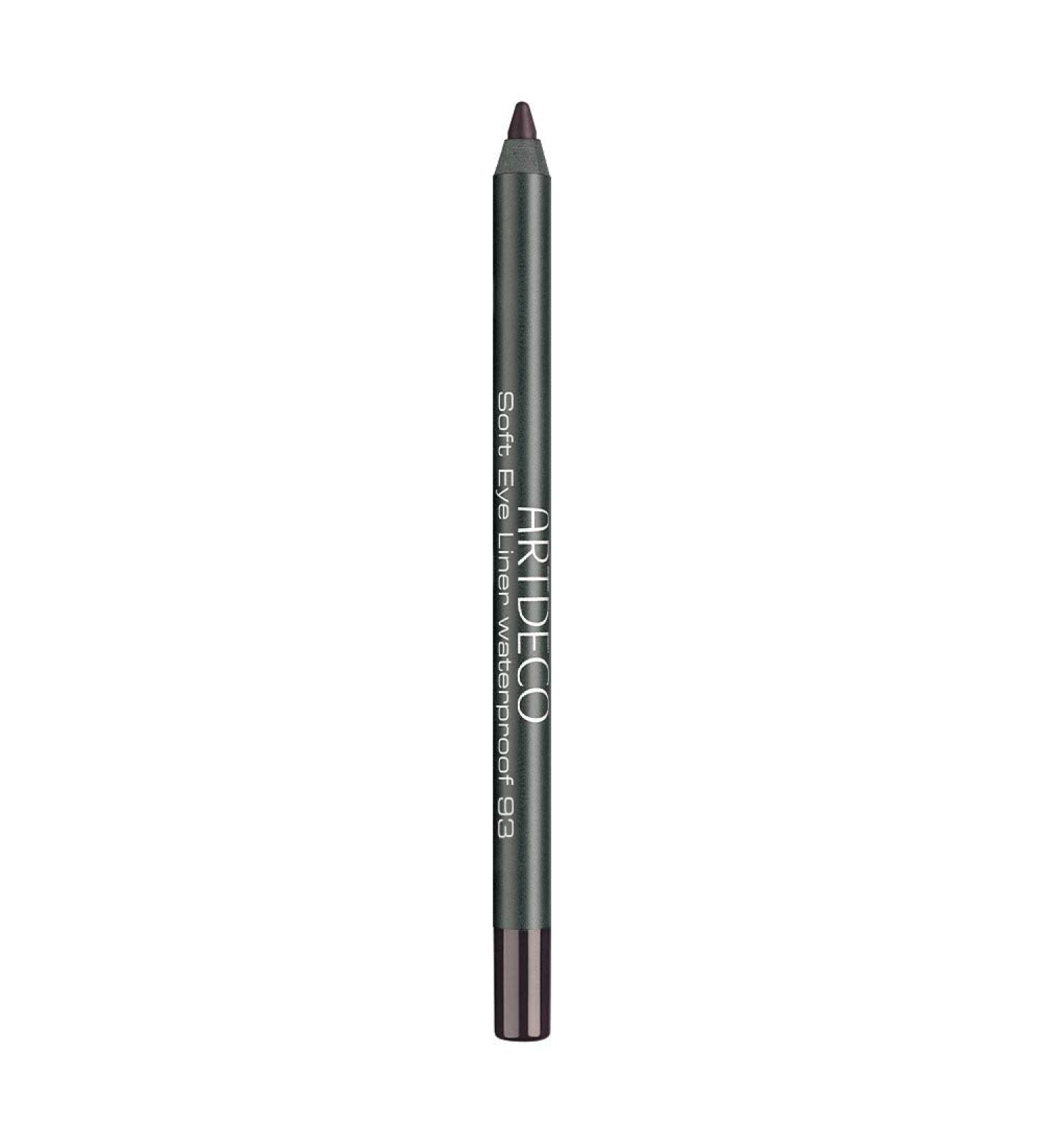 ARTDECO Soft Eyeliner Waterproof - Creamy eyeliner pencil waterproof - 1 x 1.2 g 93 - historic wood