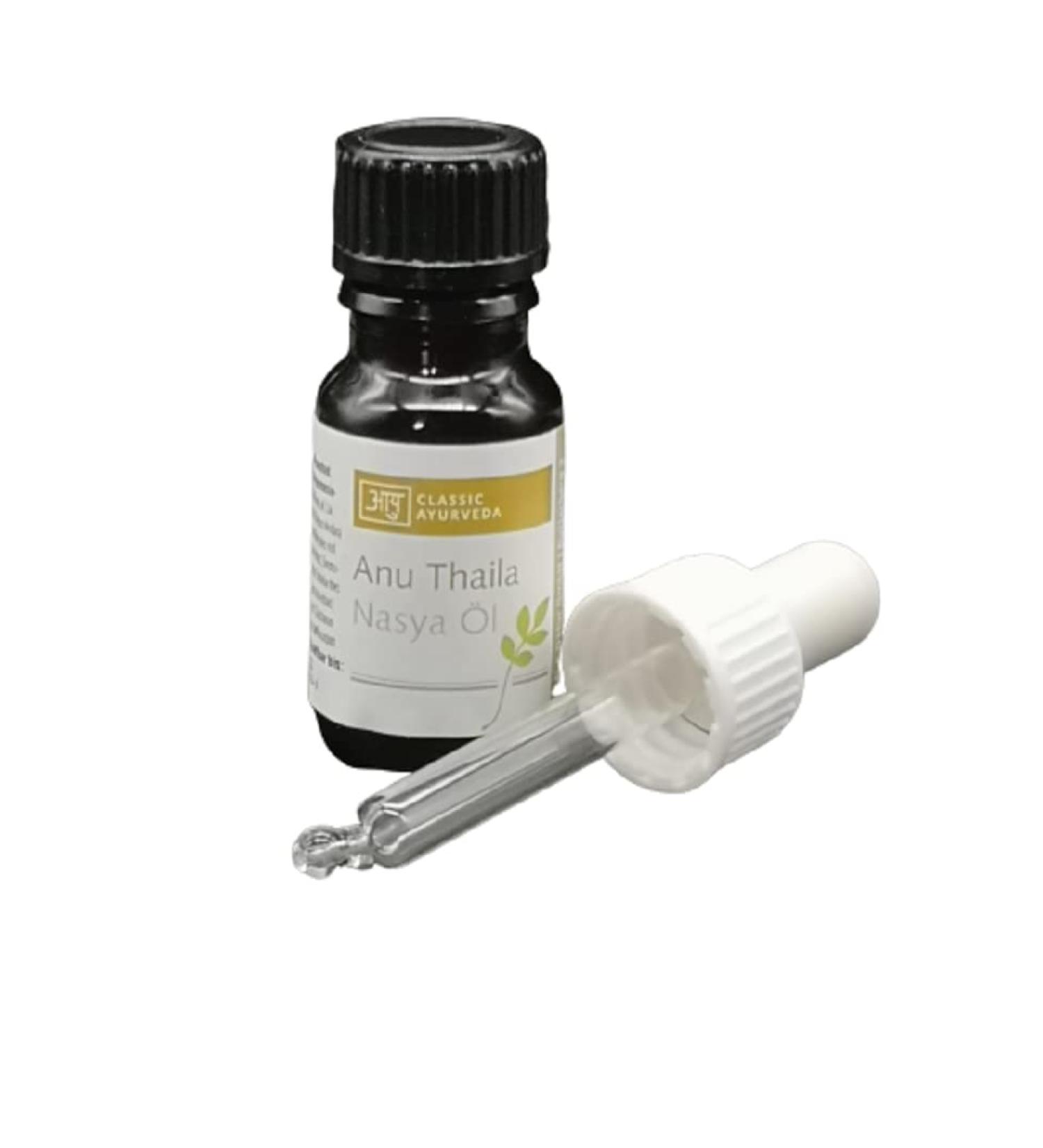 Classic Ayurveda nasal oil | Nasya oil (Anu Thailam) | Sesame oil | Ayurvedic herbal oil | 12 ml 1 x 12 ml