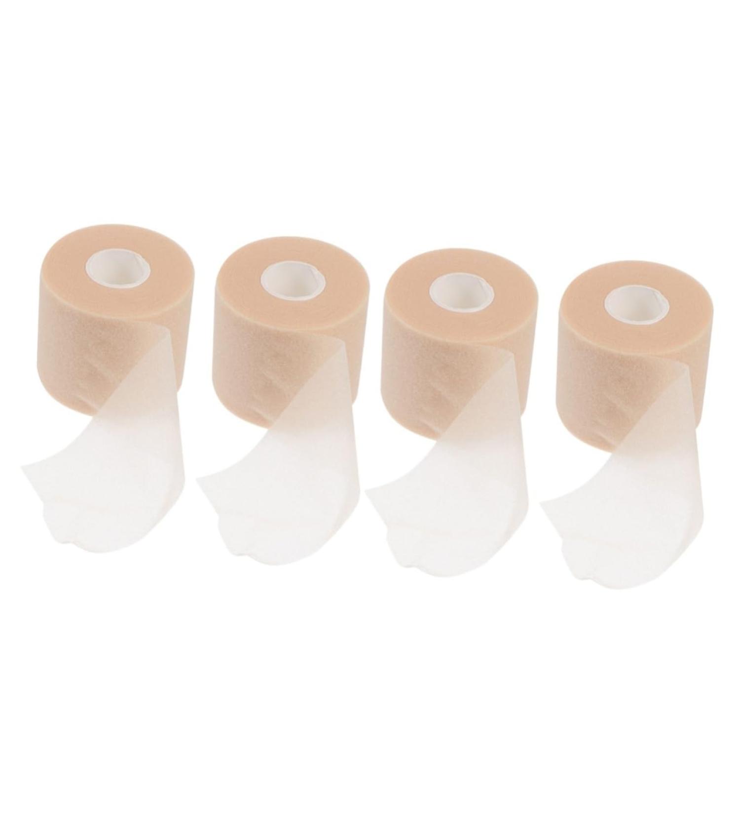 Buy 4 Rolls Sports Adhesive Tape | Medical Athletic Tape | Breathable Foam Grip Wrap for Enhanced Performance - Buy Online on GoSupps.com
