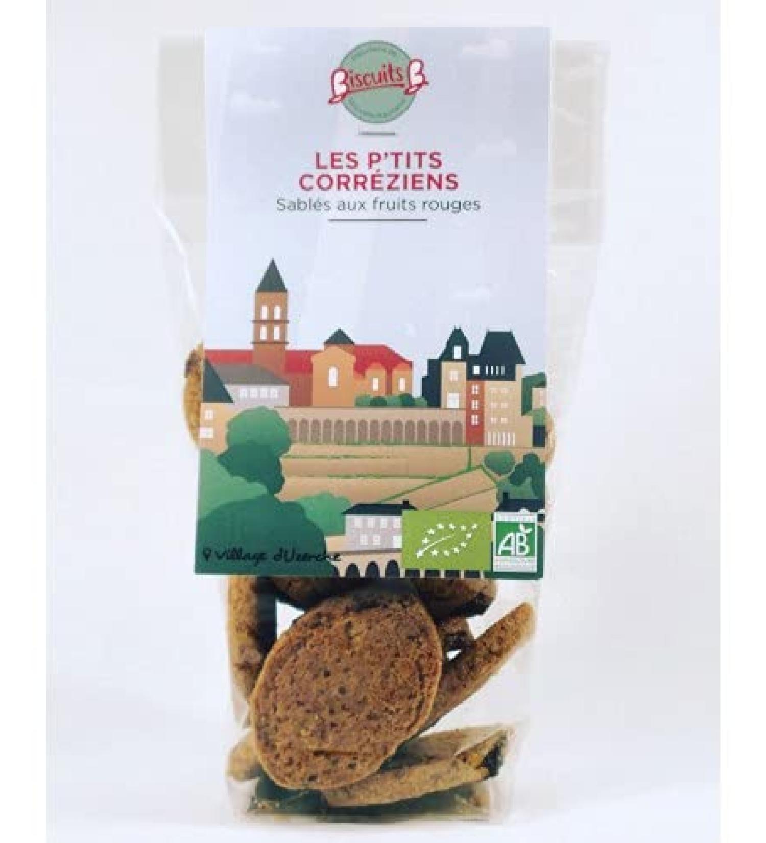 Red fruit shortbread - 150g