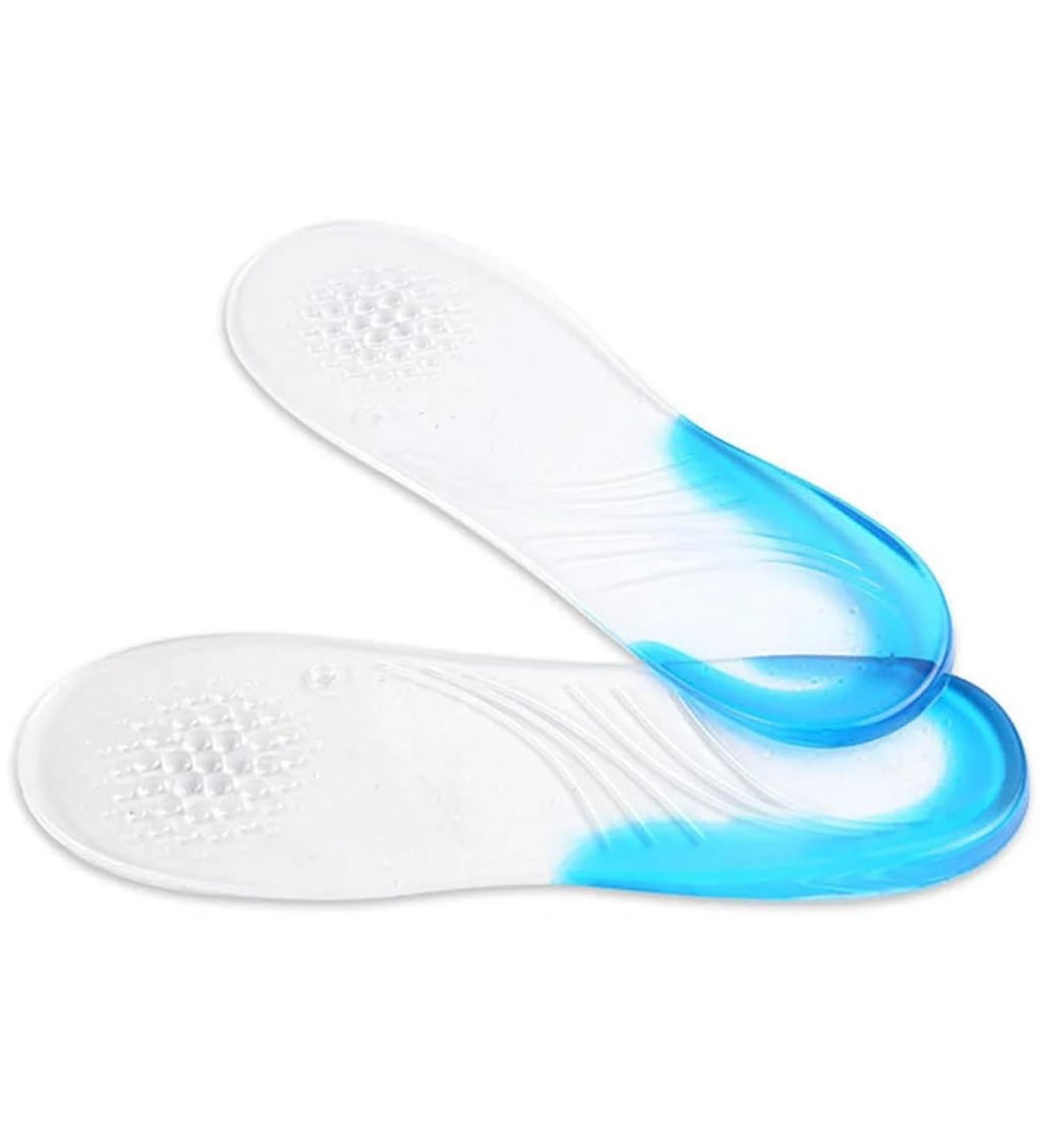 Buy Silicone Anti-Slip Gel Sport Shoe Insoles | Orthopedic Shock Absorption & Comfort | International Shipping - Buy Online on GoSupps.com
