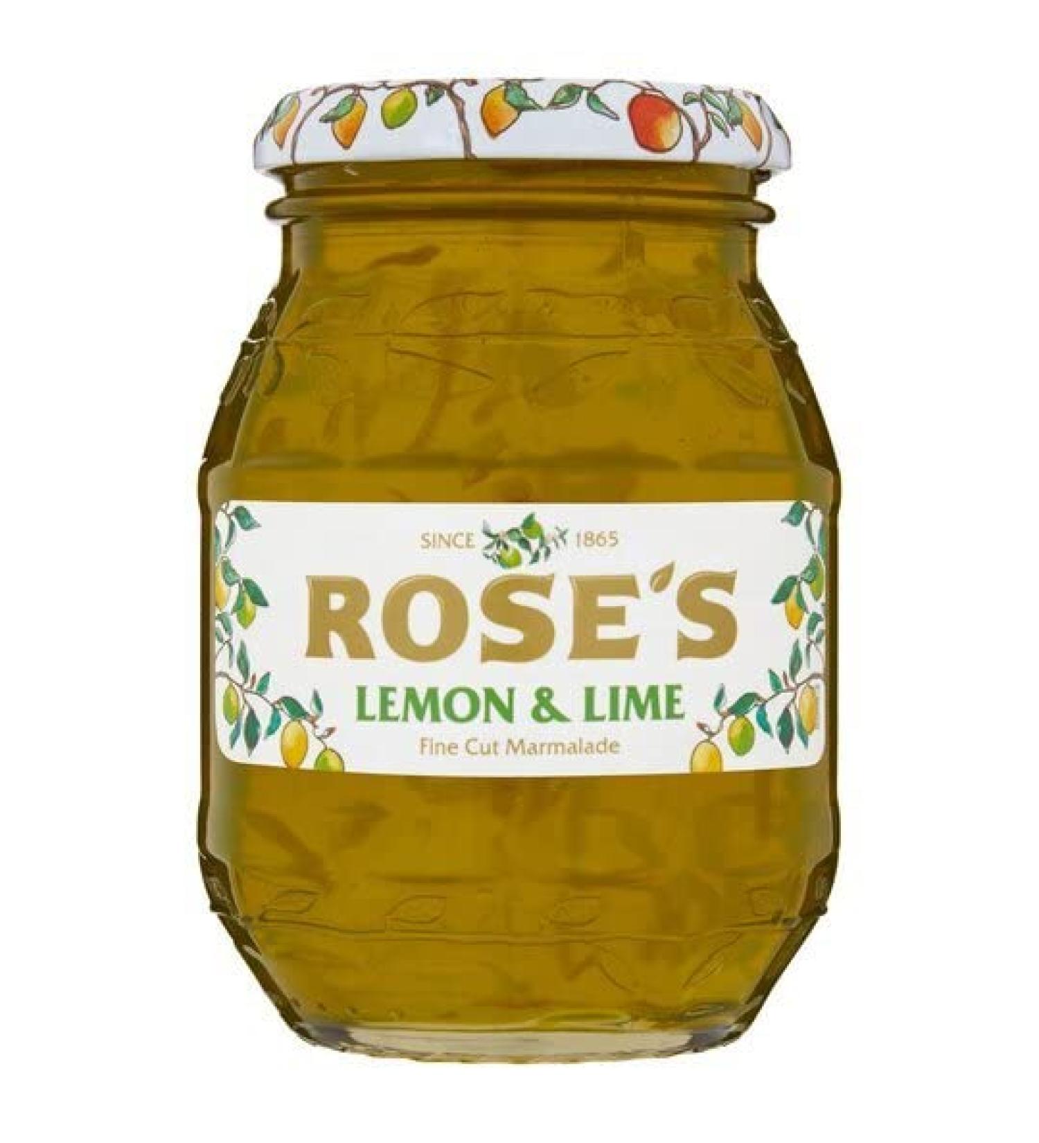 Rose's - Lemon & Lime Fine Cut Marmalade - 454g Lemon & Lime 1 Pound (Pack of 1)