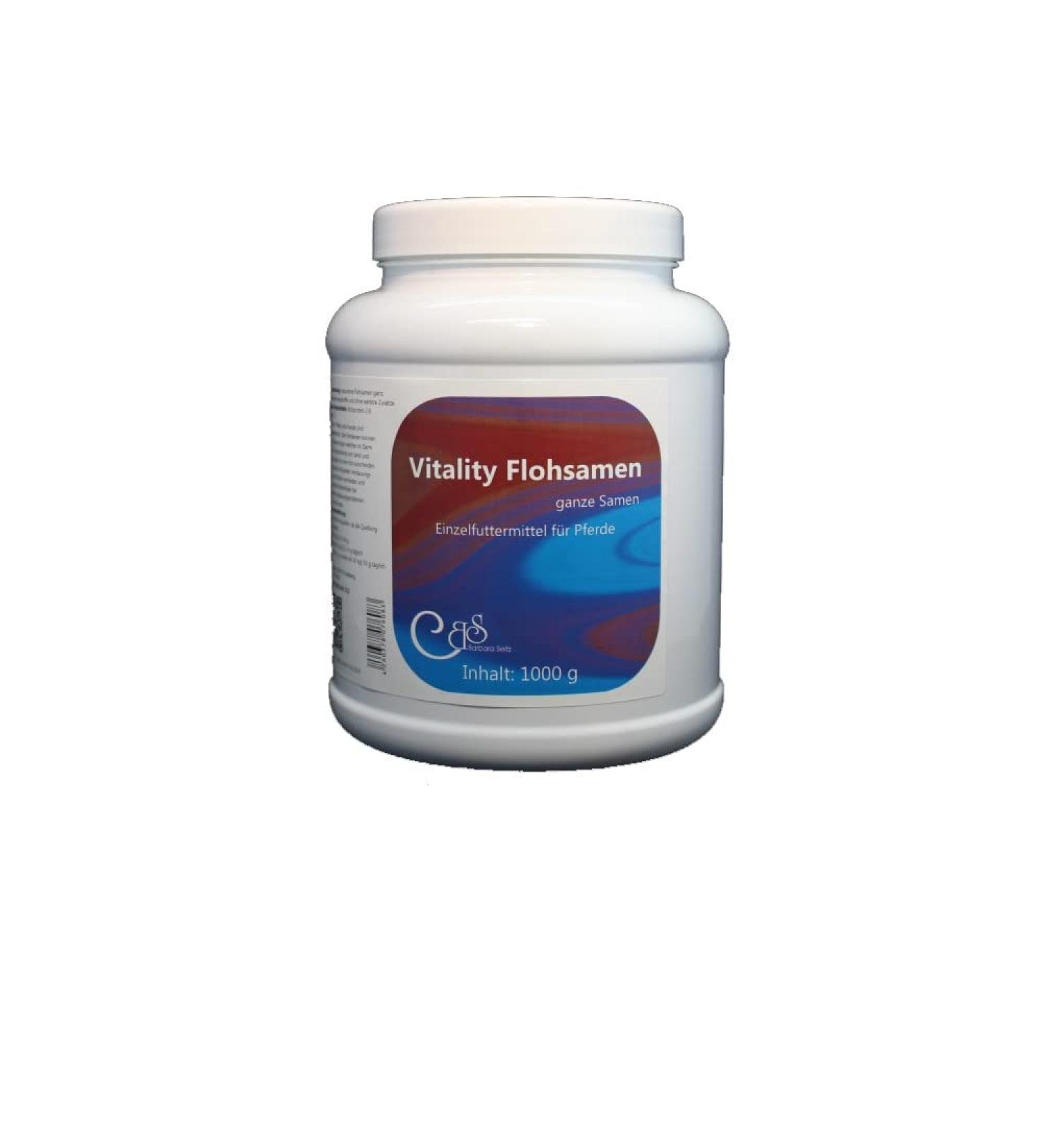 Vitality fleas Seeds all Digestion 1000g Horse sand ausscheidung feces - Buy Online on GoSupps.com