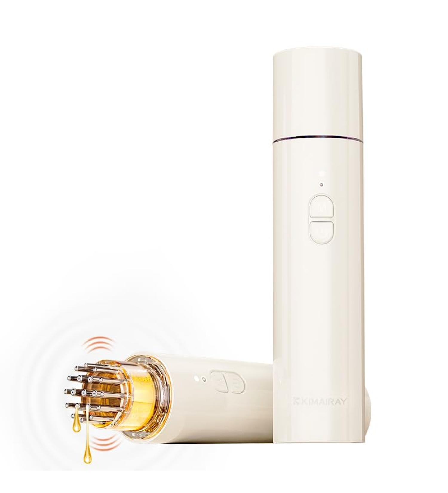 Electric Hair Oil Applicator & Scalp Massager 2-in-1 | Multi-Function Hair Oiling Brush for Essential Oils | International Shipping Available - Buy Online on GoSupps.com