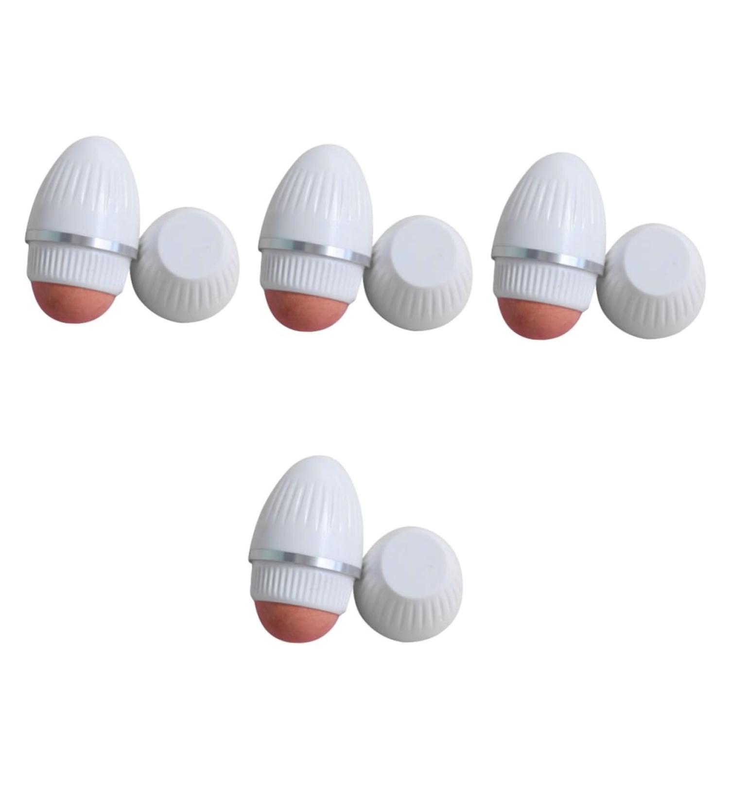 MAGICLULU 4pcs Oil Absorbing Beauty Stick Walker Oil Control Roller Ball Face Oil Remover Portable 5.70X3.00X3.00CMx4pcs Whitex4pcs - Buy Online on GoSupps.com