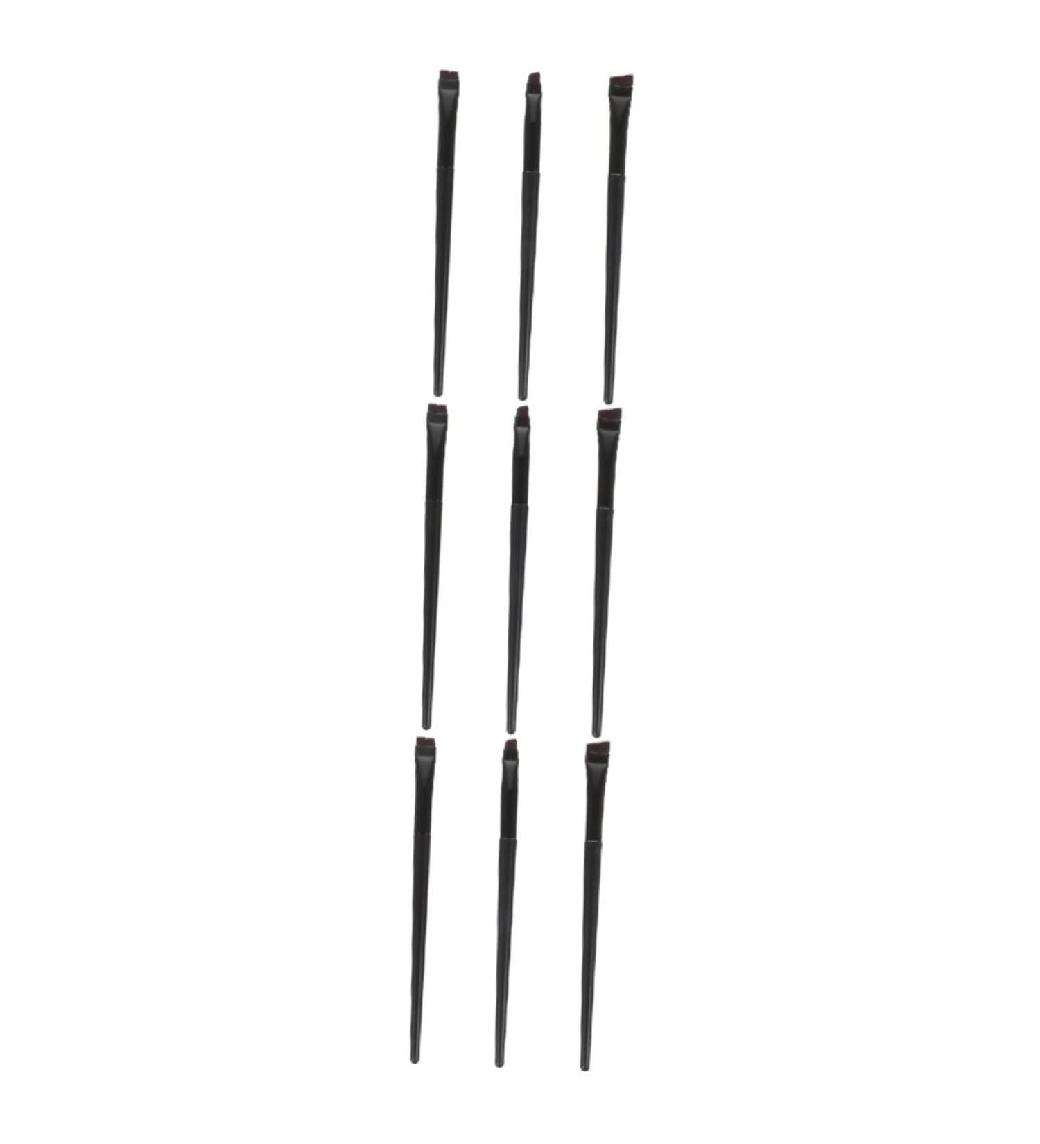 Baluue 9 Pcs Eyeliner Brush Eyebrow Brush Female Ultra Thin Eyeliner Brush The Black - Buy Online on GoSupps.com