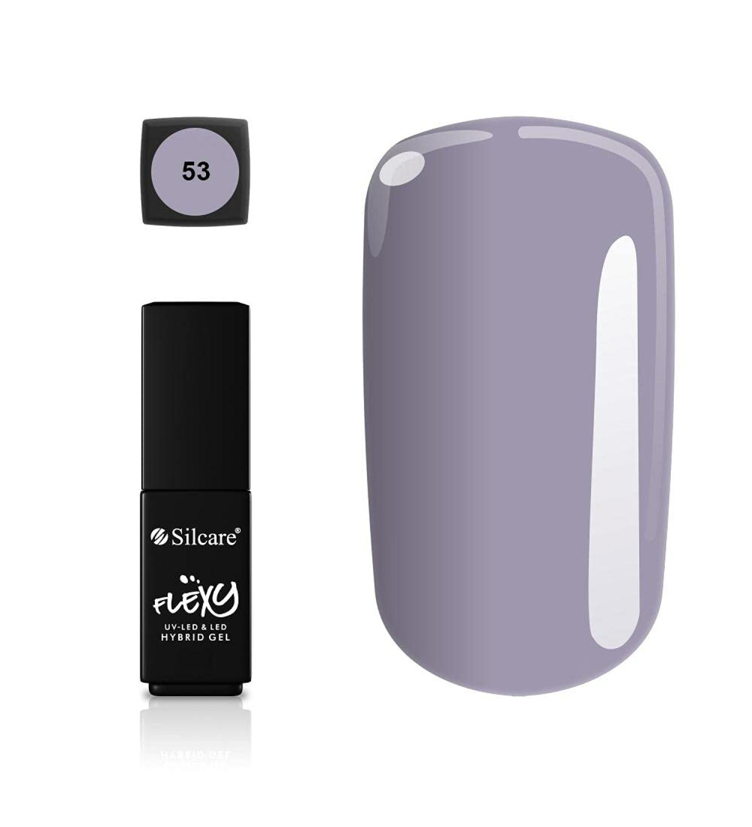 Silcare Flexy Hybrid Soak Off Gel No. 53 - Long-Lasting Nail Polish for Stunning Manicures | International Shipping Available - Buy Online on GoSupps.com