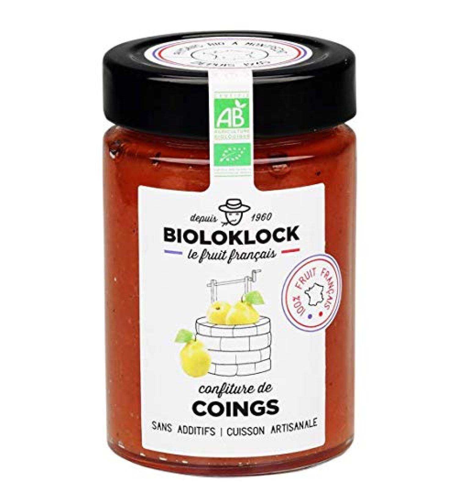 BIOLO'KLOCK French Fruit Quince Jam 230g