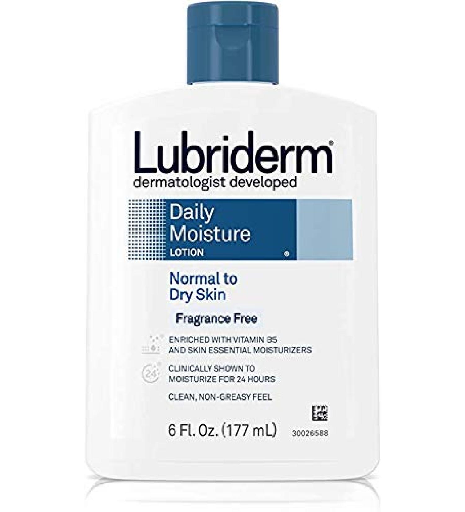 Lubriderm Dry Skin Lotions Original 6 oz Unscented