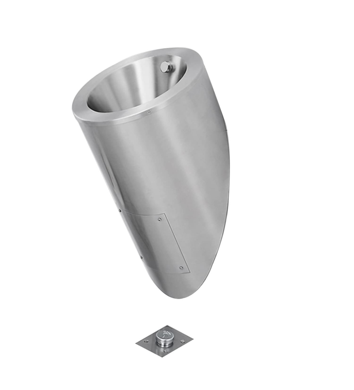 Stainless Steel Men's Wall-Mounted Urinal Household Hotel Bathroom Public Toilet Vertical Urinal Urinal Automatic Sensor Flush Valve Toilet Urinal Anti-Clogging Commerc - Buy Online on GoSupps.com