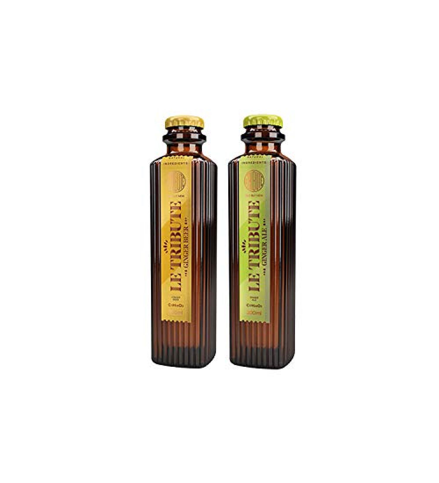 Le Tribute Ginger Ale / Ginger Beer tasting set alcohol-free 2x 0.2