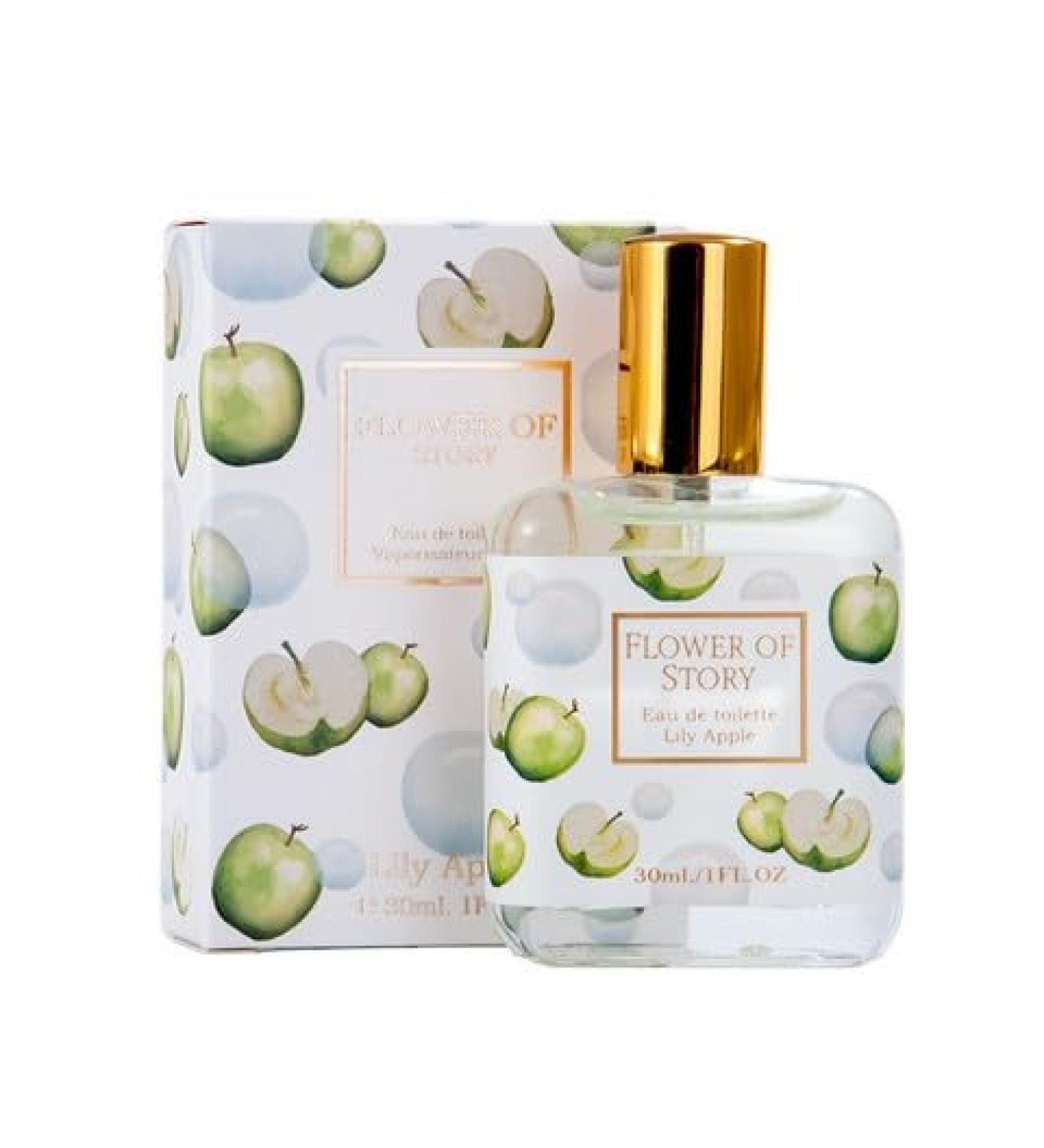 Flower Story Girl Student Perfume Fruit Fragrance Fresh Fragrance Fresh Natural Lasting Eau de Toilette 1 Fl Oz (30 Green apple) 0.98 Ounce (Pack of 1) Green apple - Buy Online on GoSupps.com