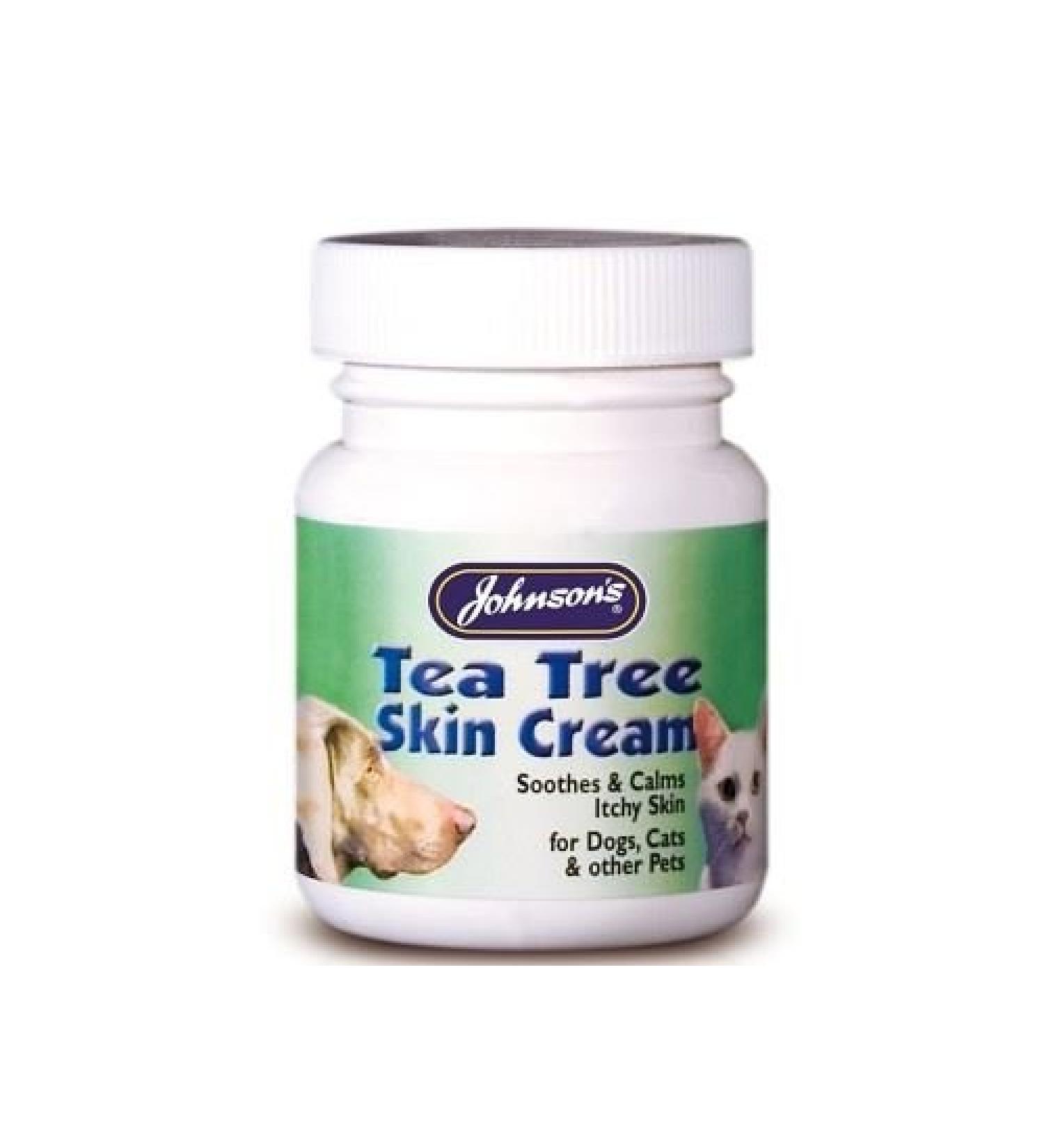 (2 Pack) Johnson's Vet - Tea Tree Skin Cream 50g