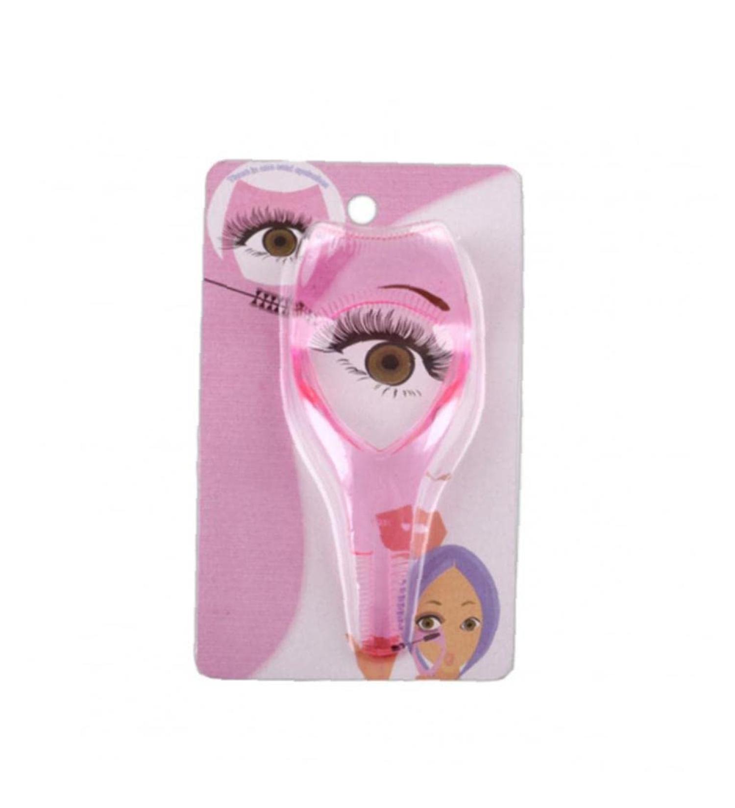 Pinicecore 3 in 1 Eyelash Makeup Tool - Mascara Guard Applicator & Comb - Perfect for Upper & Lower Lashes - Pink | International Shipping - Buy Online on GoSupps.com