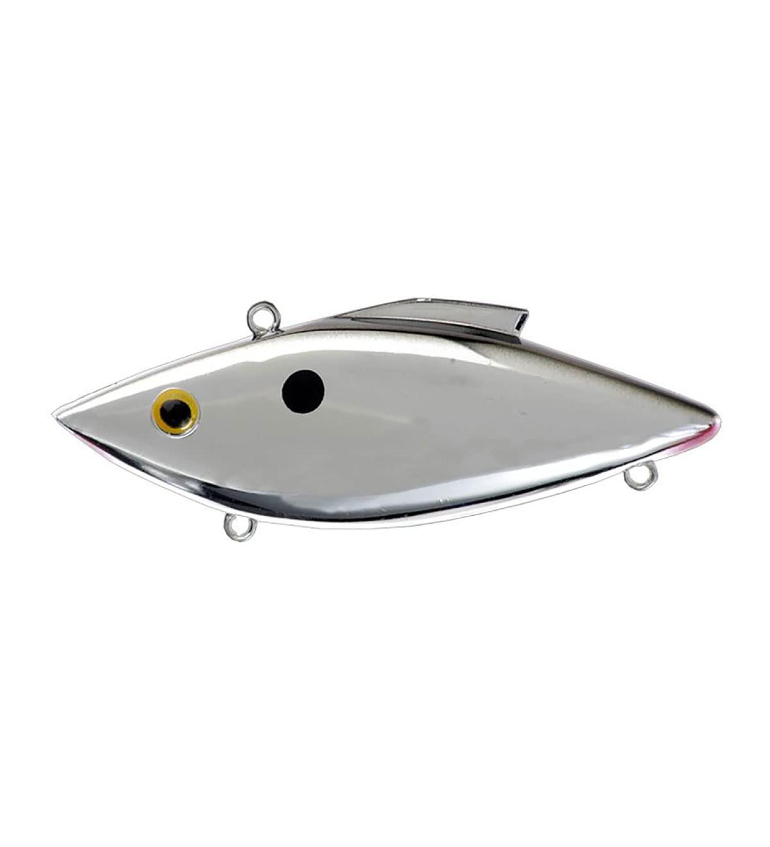 Bill Lewis RT25 Rat-L-Trap, 1/2-Ounce, Chrome/Black Back
