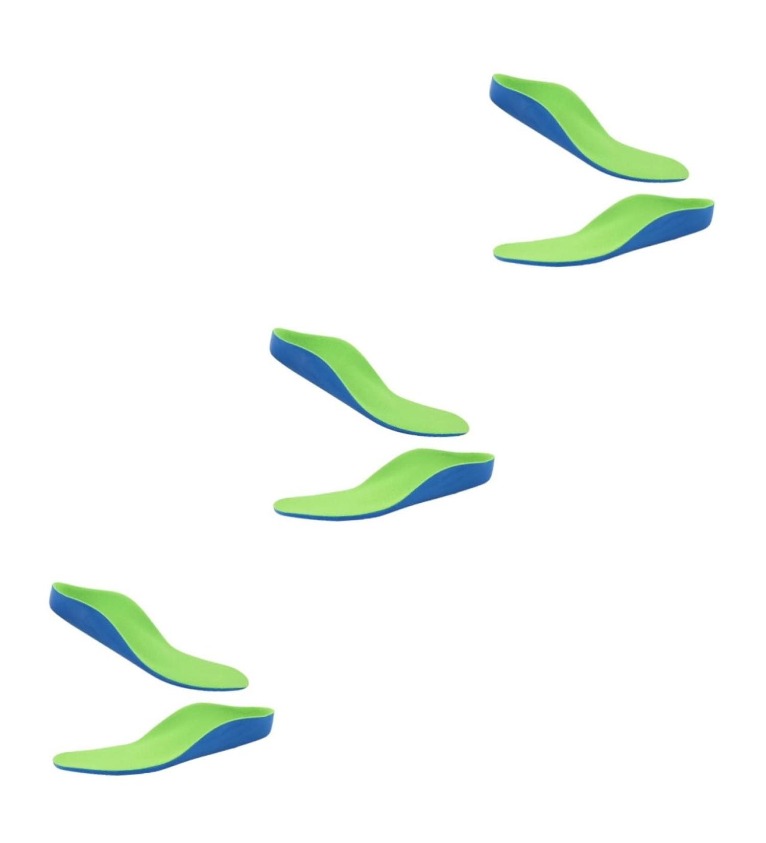 Mobestech Kids Arch Support Insoles - 3 Pairs Orthotic Inserts for Feet Comfort & Cushioning - Child Shoe Soles and Floor Mats - Buy Online on GoSupps.com